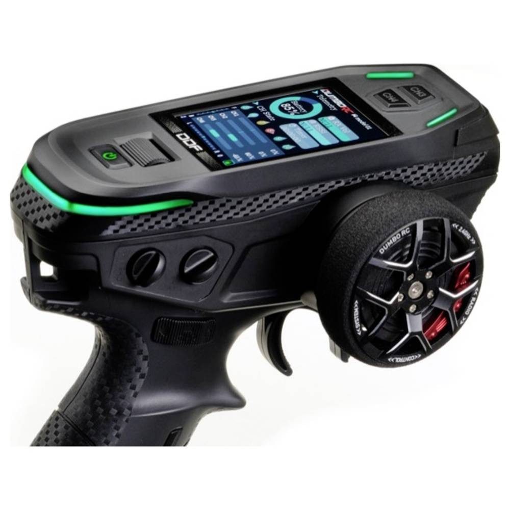 Absima 10-Kanal Fernsteuerung 2.4GHz mit Farbdisplay inkl 2000013 RC-Fernsteuerung