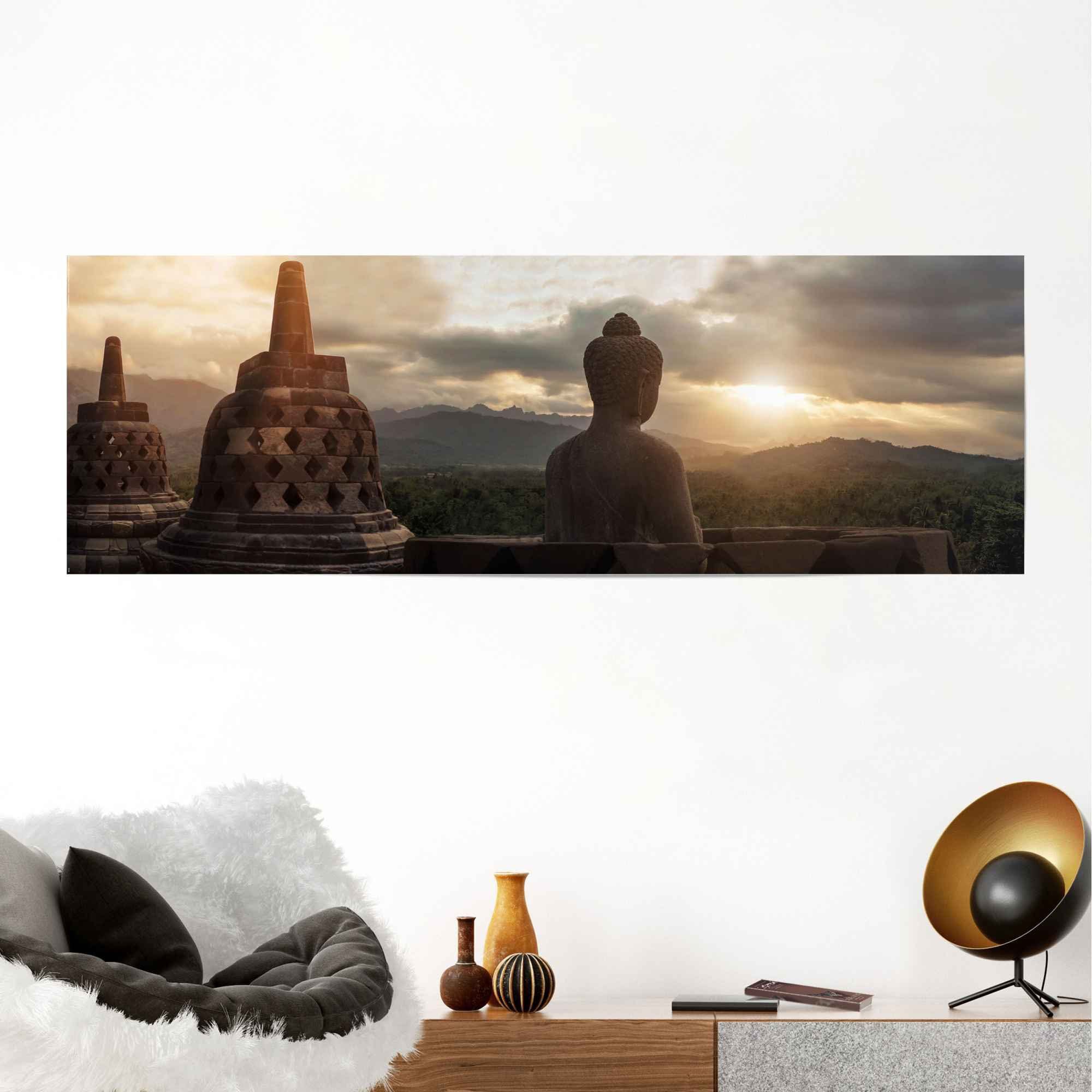 Poster Reinders! Buddha Borobudur, St) (1 Tempel