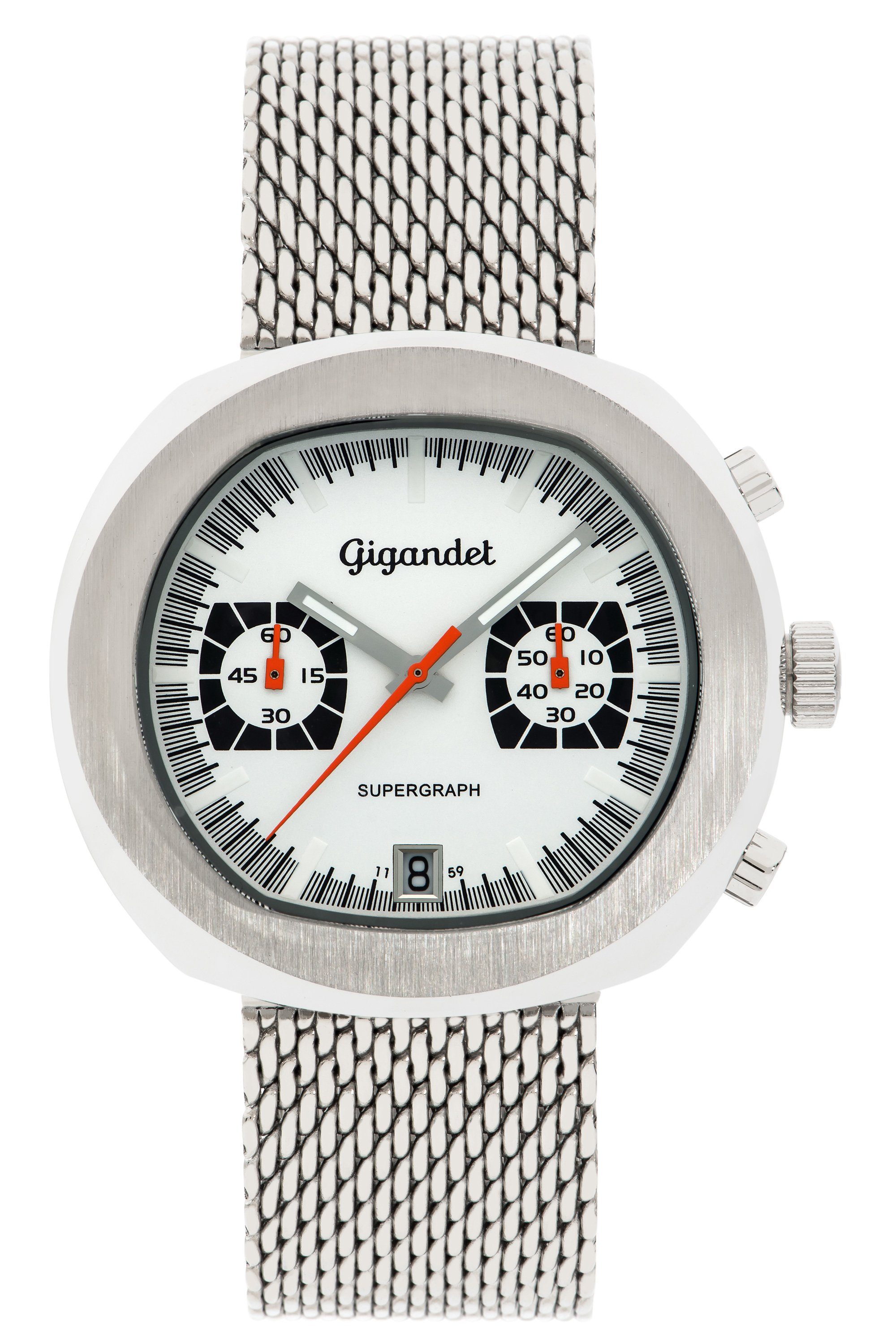 Supergraph, Mineralglas, Gigandet Chronograph, Datumsanzeige Chronograph