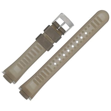 Victorinox Uhrenarmband 11mm Kunststoff Grau 001388