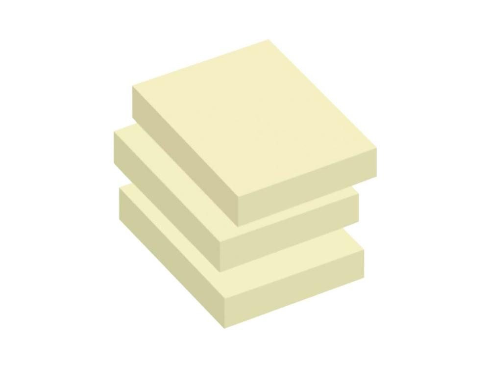 inFO Haftnotizblock Info Haftnotizen 'Powernotes' 3 x 100 Blatt, 50 x