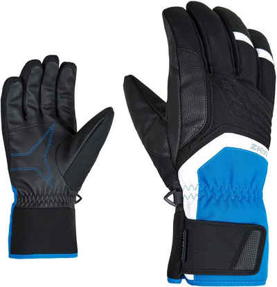 Ziener Skihandschuhe GALVIN AS(R) glove ski alpine black.persian blue