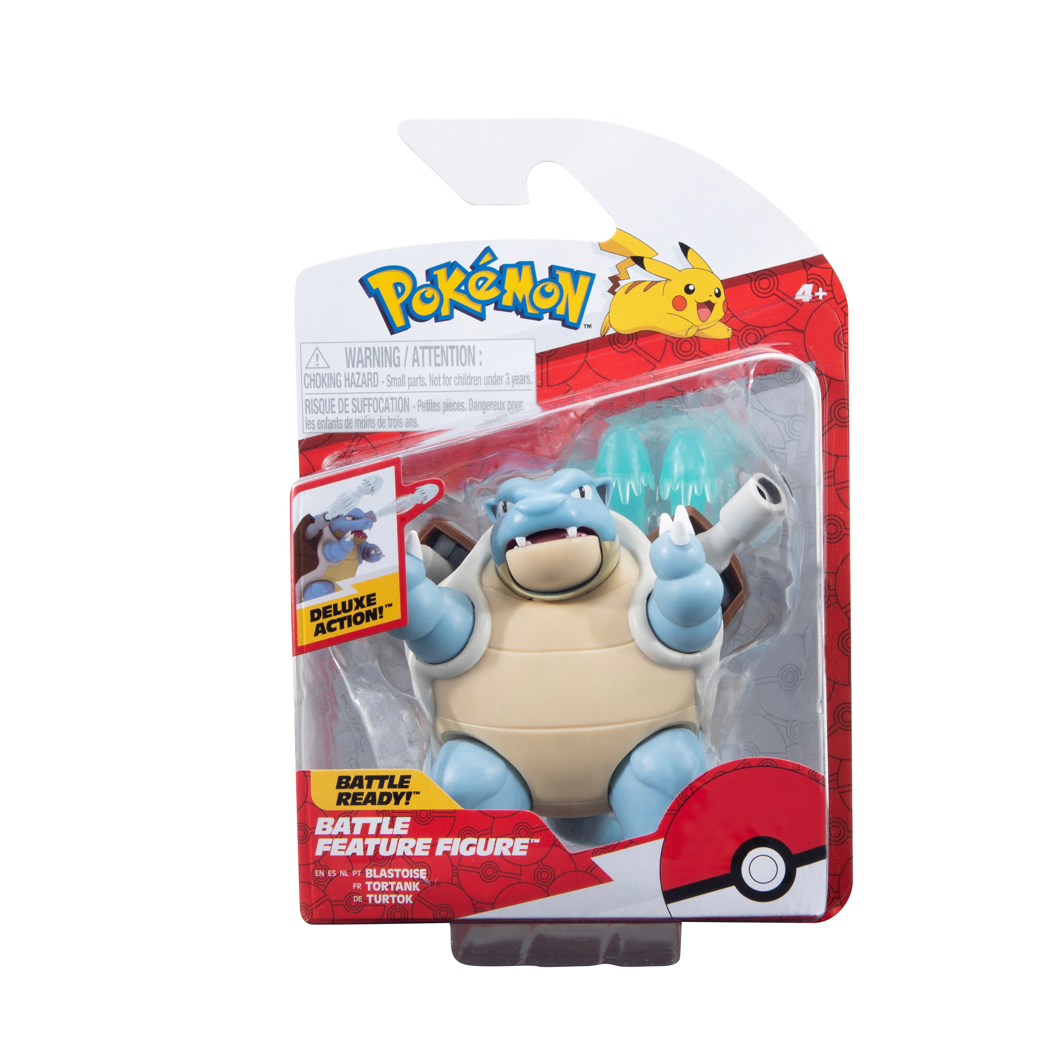 Jazwares Spielfigur Pokémon - Battle Feature Figur - Turtok #2 (NEU & OVP) – Bild 2 von 2
