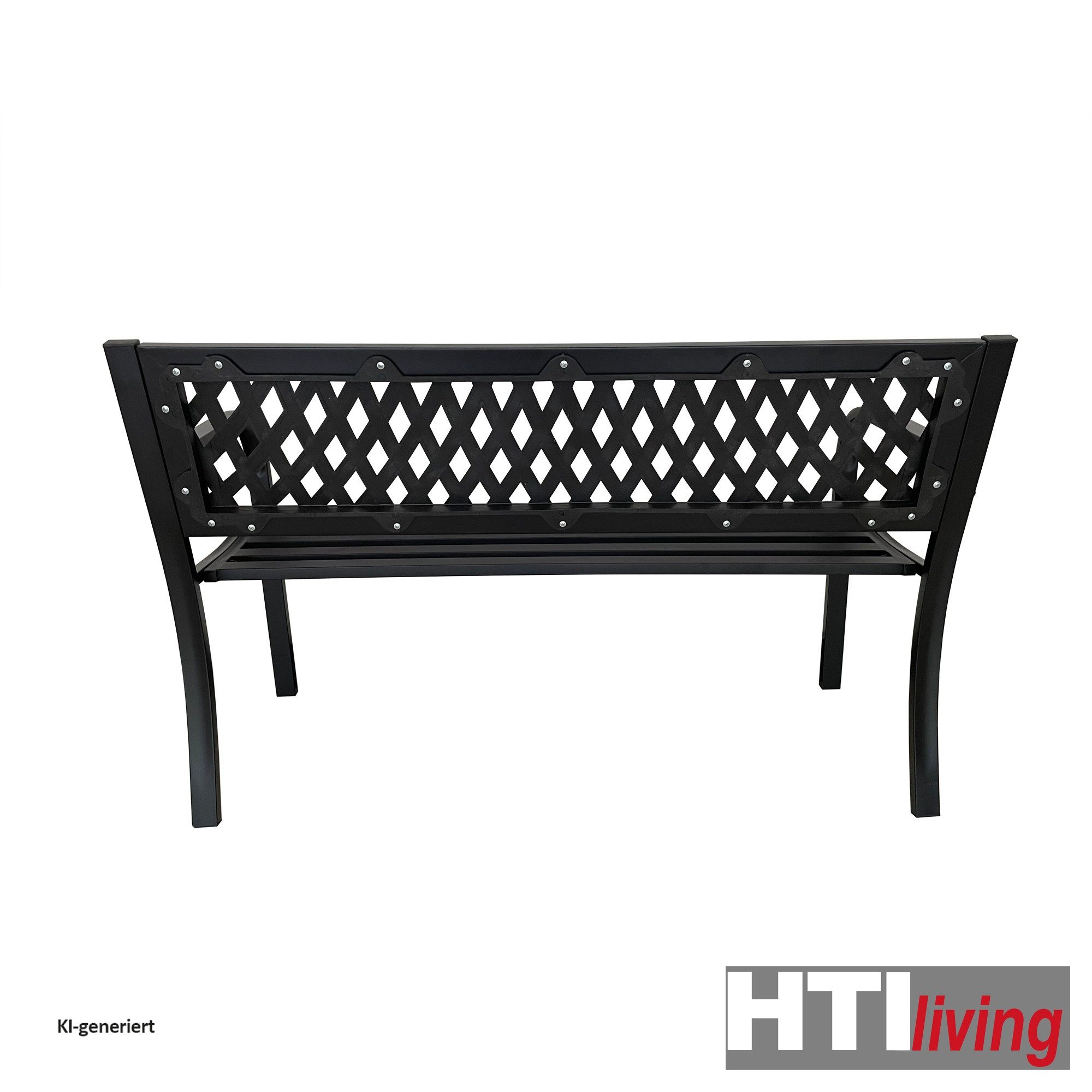 HTI-Living Gartenbank Gartenbank Venera (Stück, 1-St., 1 Gartenbank), Sitzbank Metall – Bild 5 von 5