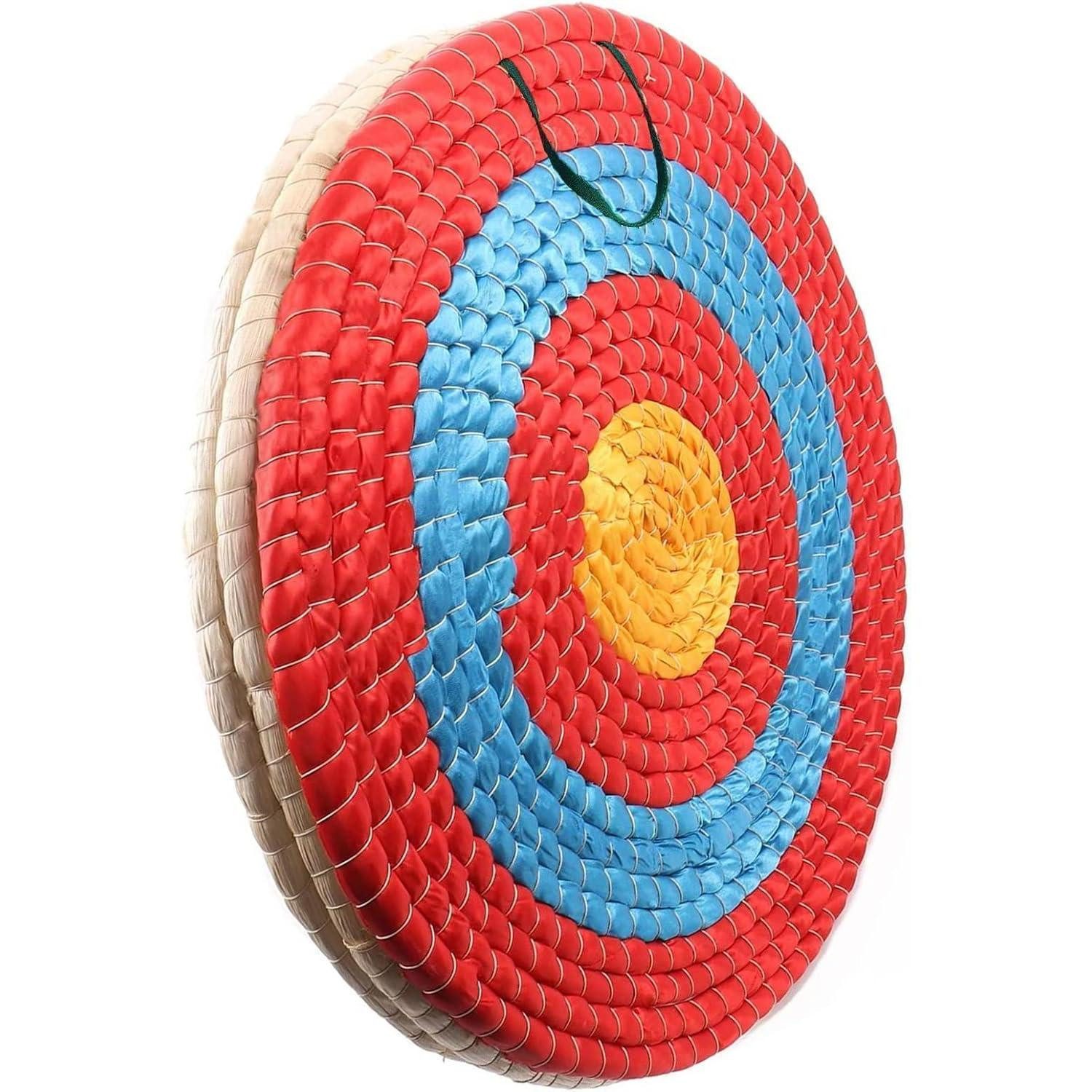 LuxusKollektion Zielscheibe Zielscheibe Strohbogenziel Recurvebogen Langbogen 50cm Red 3 Layers