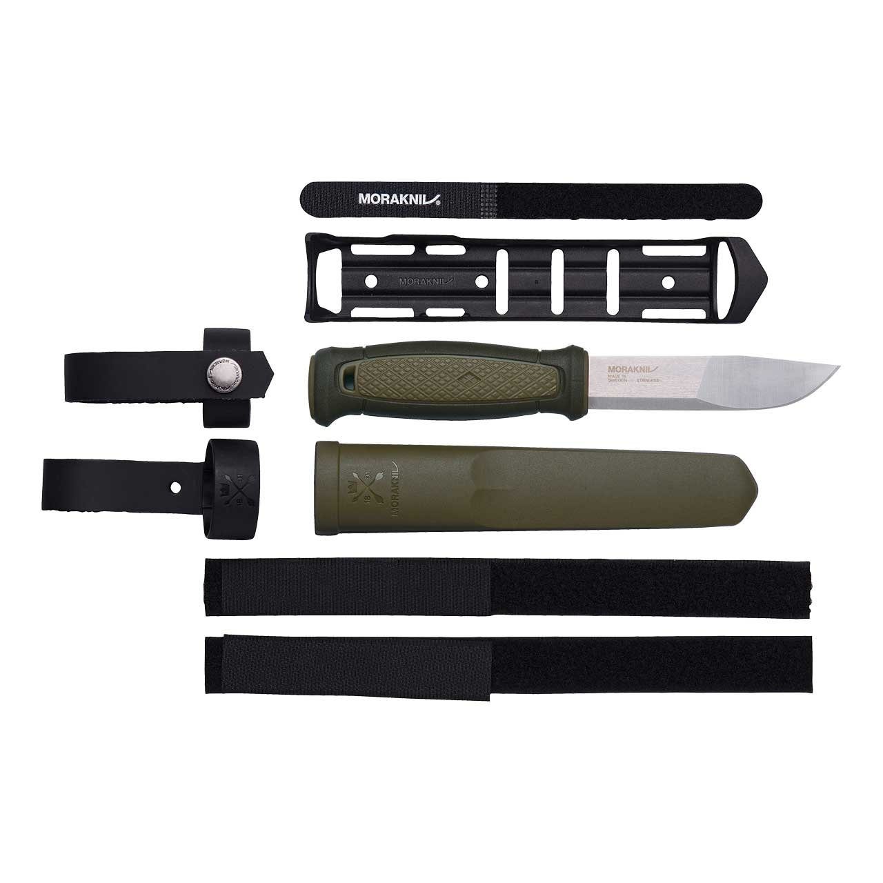 inklusive Morakniv Griff, Scheide KANSBOL Messer mit (1 St), Kunststoff Morakniv Knife Survival Feststehendes