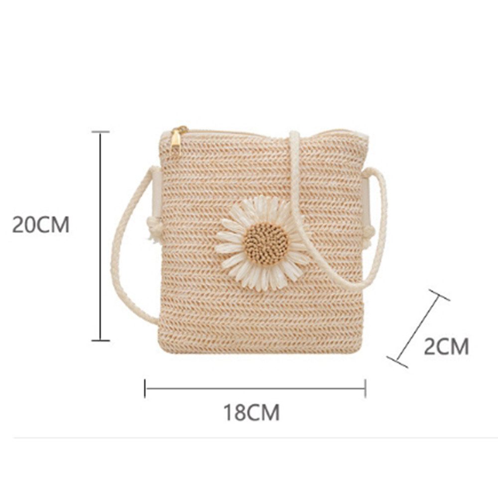 Coonoor Strandtasche Vintage Gänseblümchen Strandtasche Damen günstig online kaufen