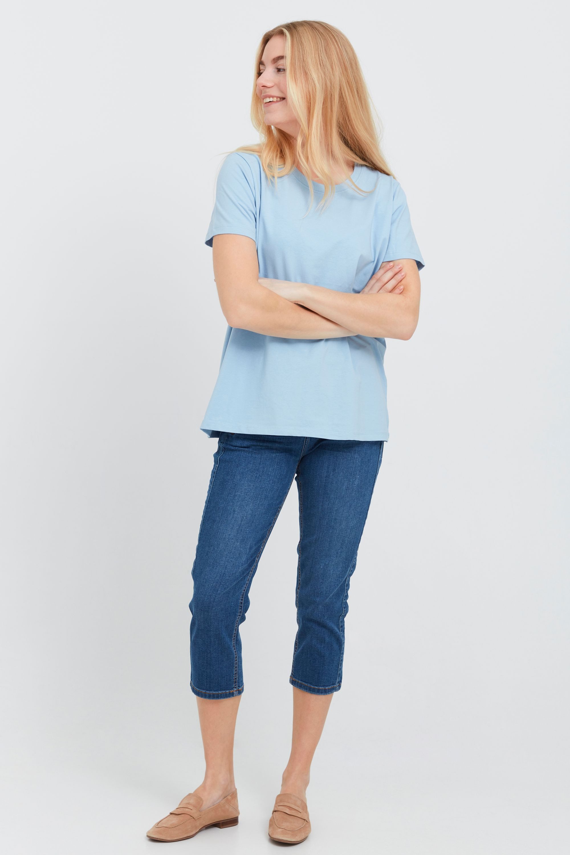 fransa T-Shirt FRZashoulder Damen T-Shirt günstig online kaufen