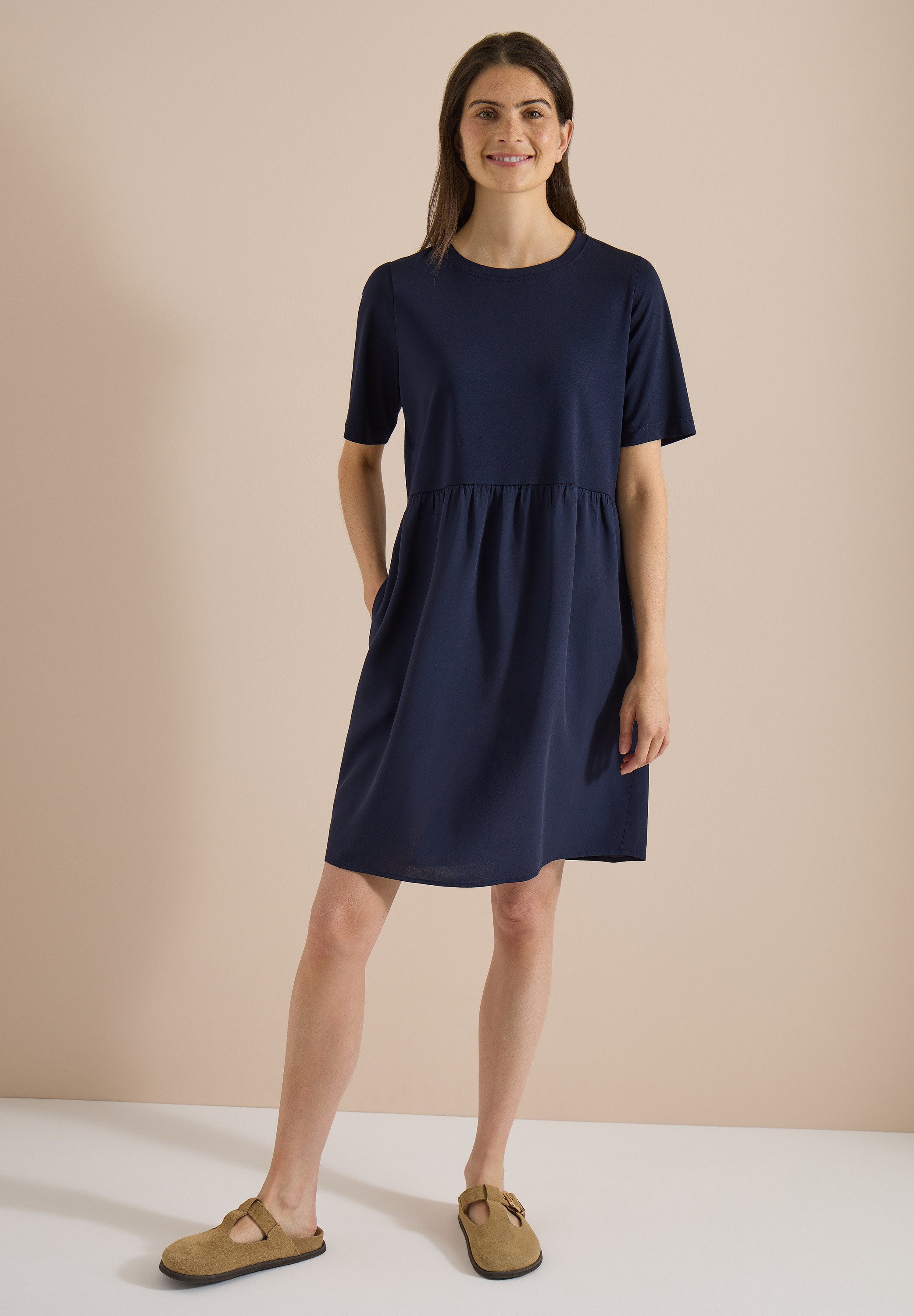 CECIL Sommerkleid in Unifarbe