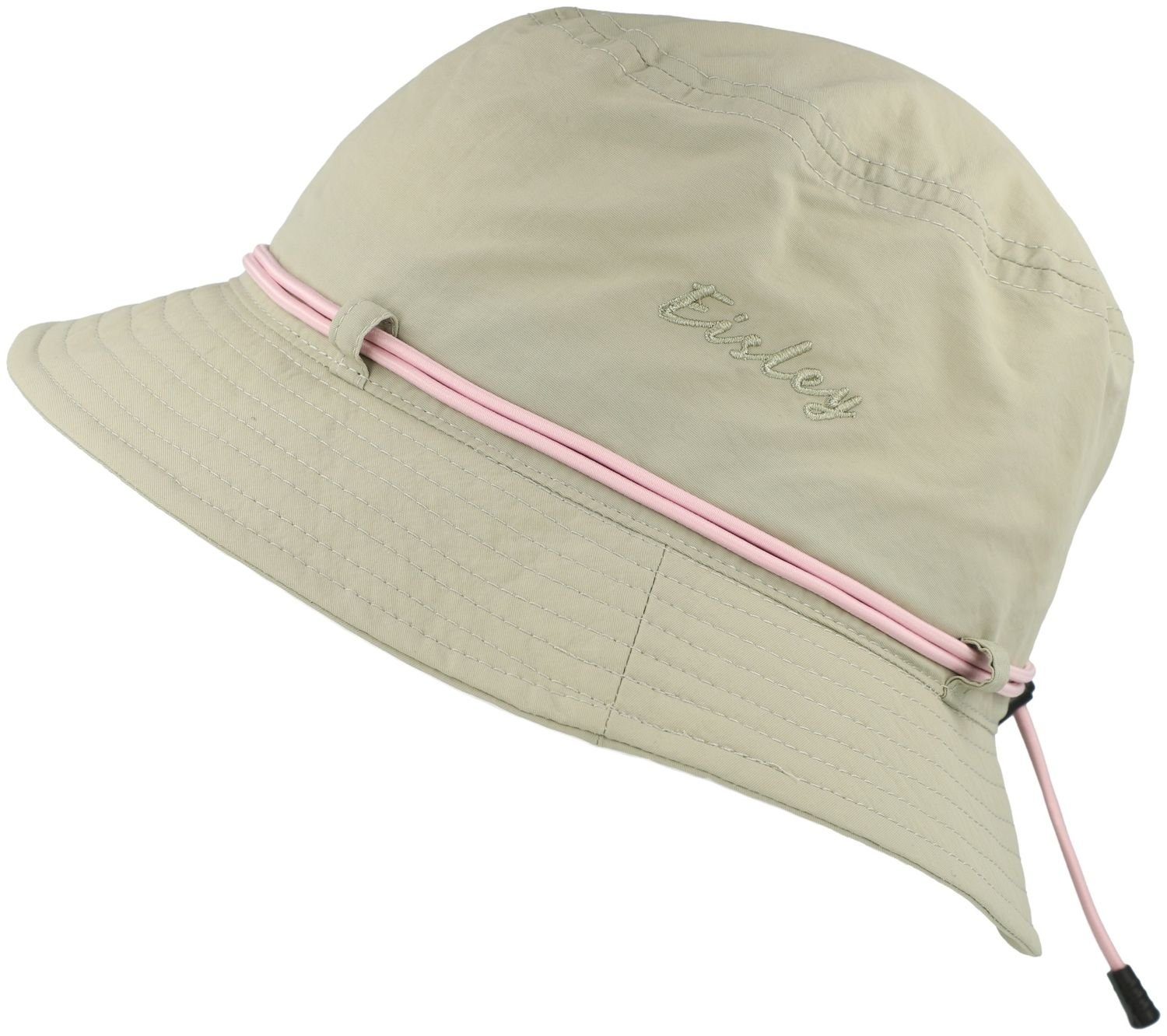 Eisley 04.18-BEIGE/ROSE Trilby Stoffhut/Schnelltrocknend/mit 50+ UV-Schutz