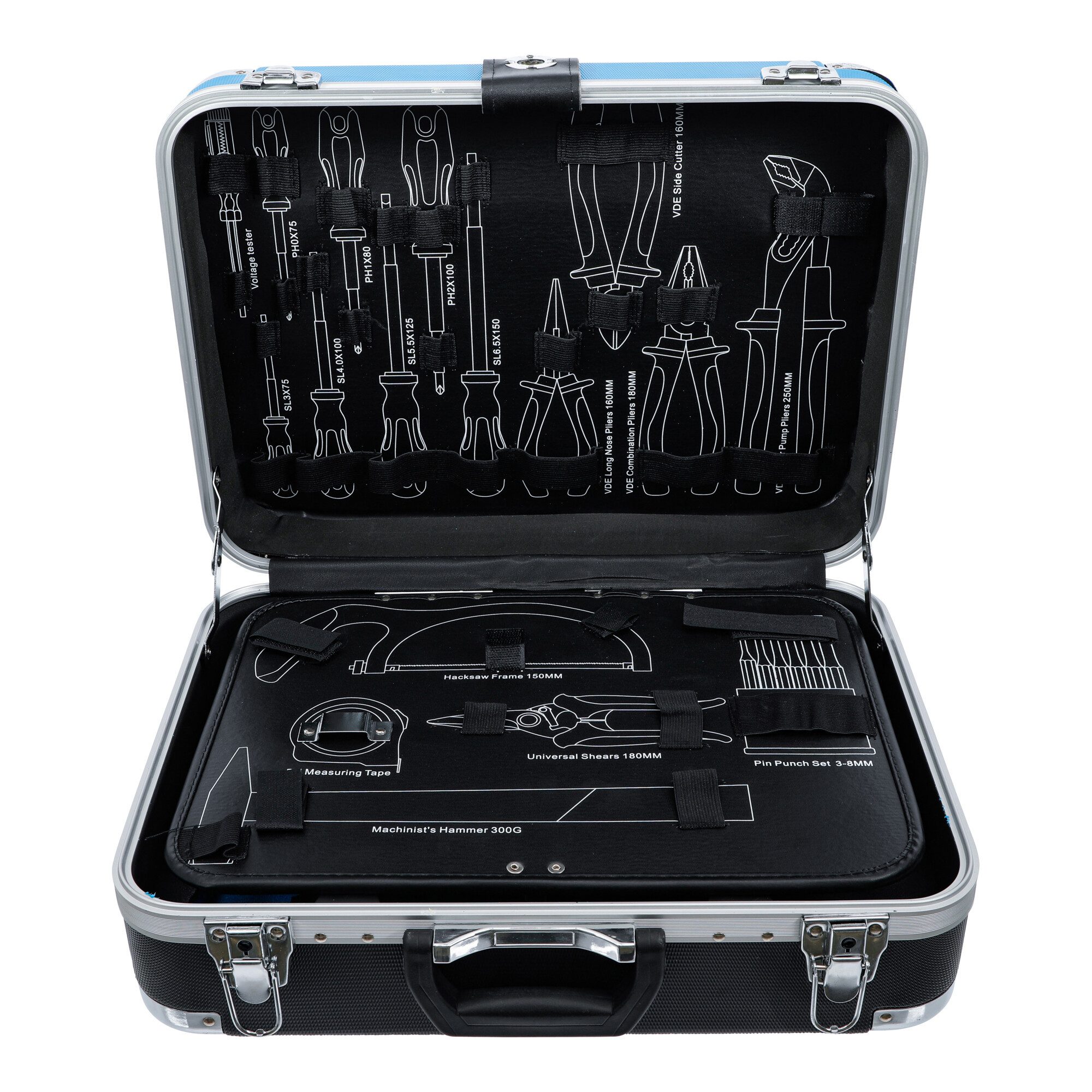 BGS technic Werkzeugkoffer BGS ABS Kunststoff-Leerkoffer zu Art. 15504 15504-1