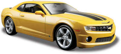 Maisto® Sammlerauto Chevrolet Camaro SS RS9, 1:24, gelb, Maßstab 1:24, aus Metallspritzguss