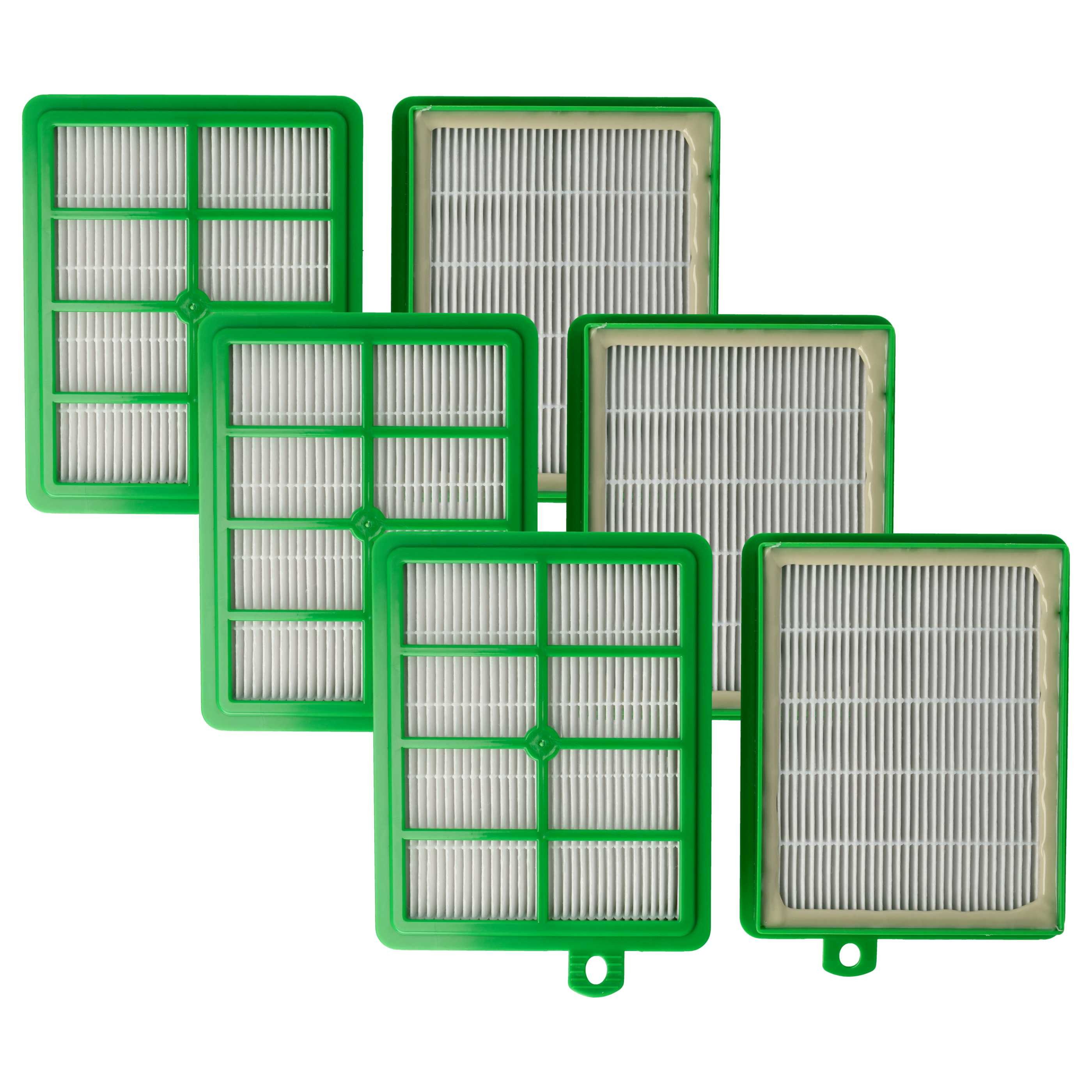 vhbw HEPA-Filter Ersatz für AEF 12, AEF12, H12 für Staubsauger, Industriestaubsauger, Zubehör für AFS1W / EFH 12 / ESF1W / FC8038/01 / AEF 12 / AEF12 / H12 / AEFG12W / AFS1 / ASF1W / E 12 / UltraCaptic E 12 AEF12 / 9001954123 / HR 8901 Universal