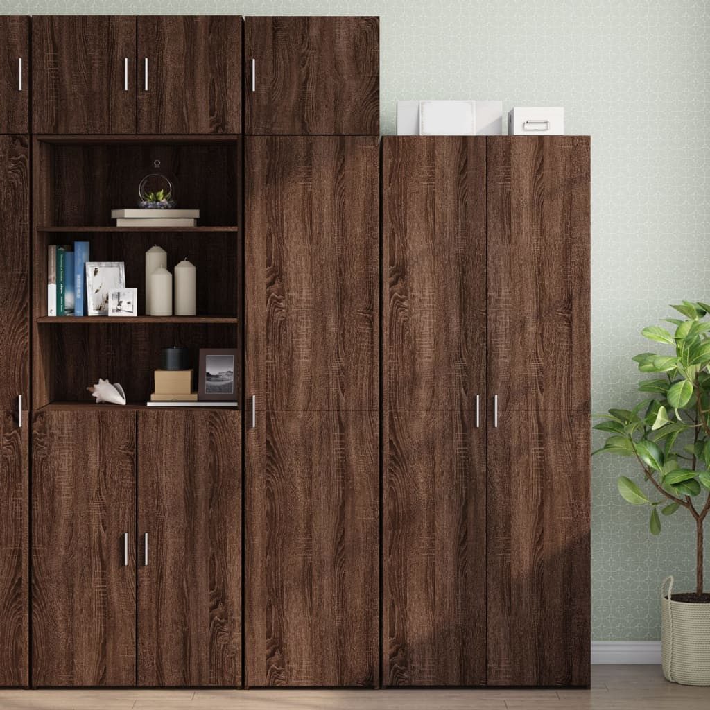 vidaXL Hängeschrank Wandschrank Braun Eichen-Optik 45x42,5x40 günstig online kaufen
