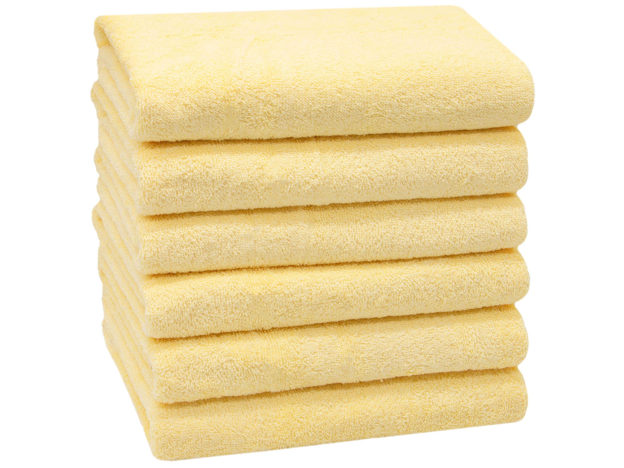 ZOLLNER Handtücher, Walkfrottier (6-St), 50 x 100 cm, 100% Baumwolle, vom H günstig online kaufen