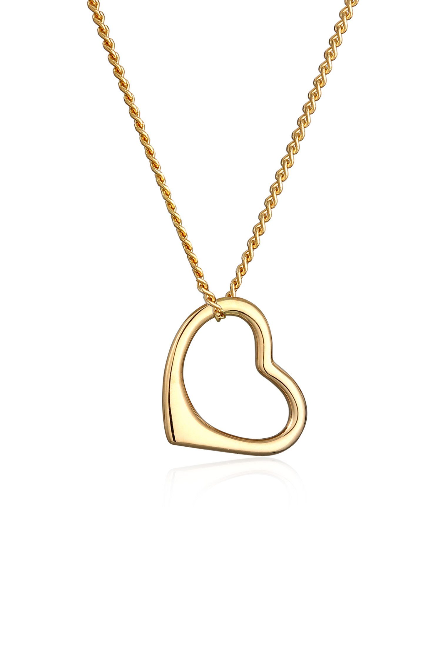 Elli Premium Kette mit Anhänger Herz günstig online kaufen