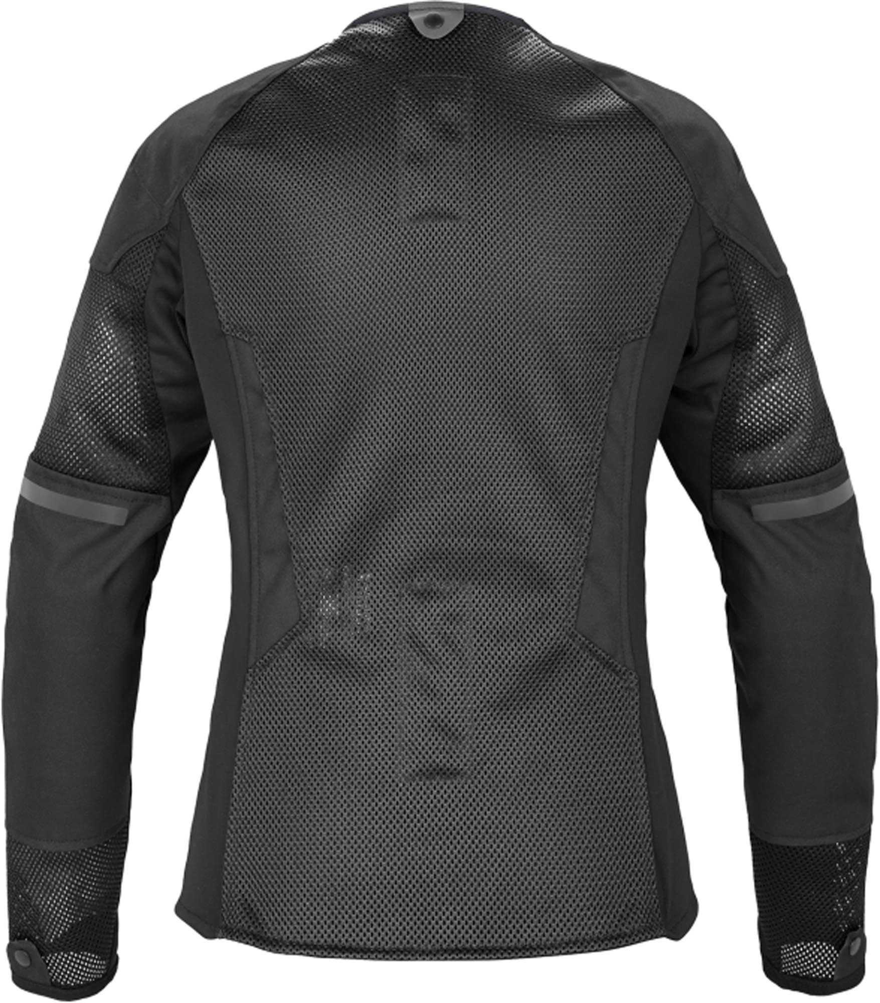 SpiDi Motorradjacke Super Net Evo Damen Motorrad Textiljacke 2-Lagen-Laminat,Ellenbogenprotektoren enthalten,Schulterprotektor