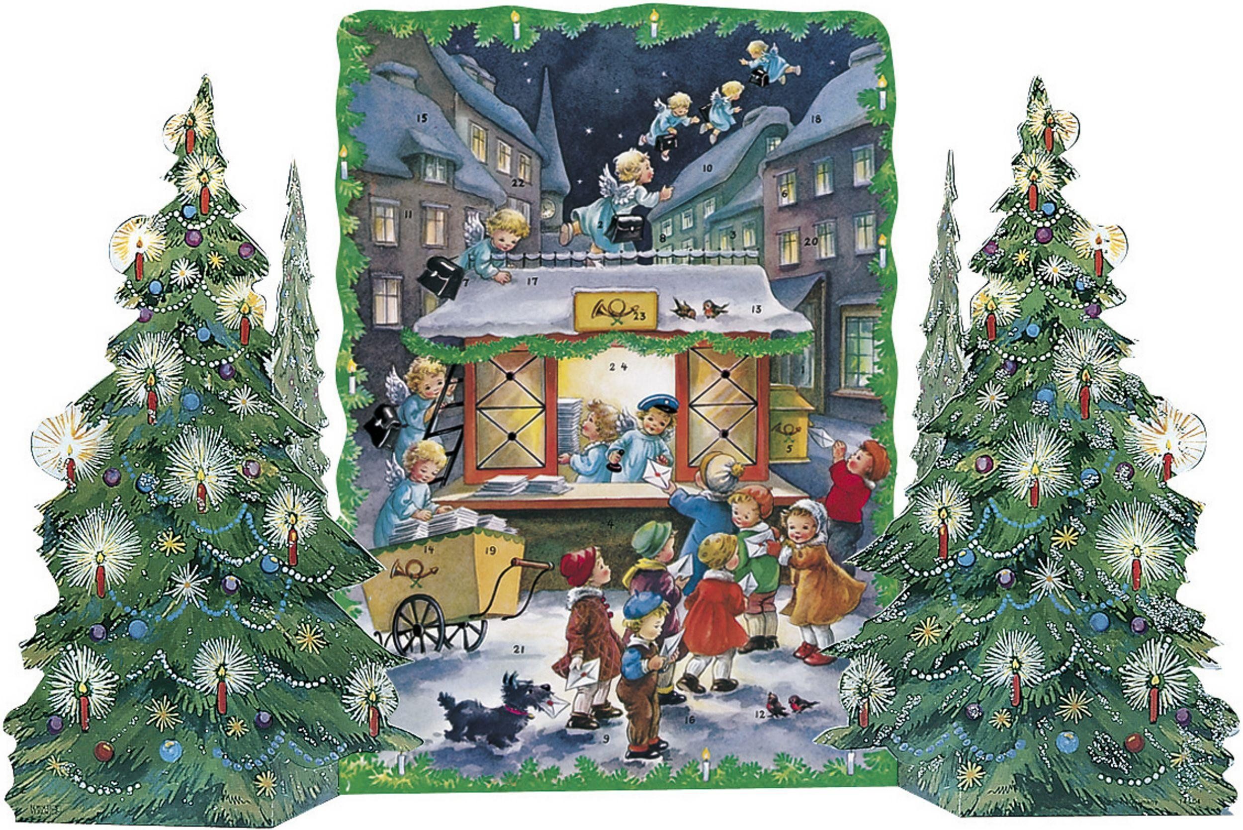 Korsch Verlag Adventskalender Adventskalender "Engelchens Postamt" günstig online kaufen