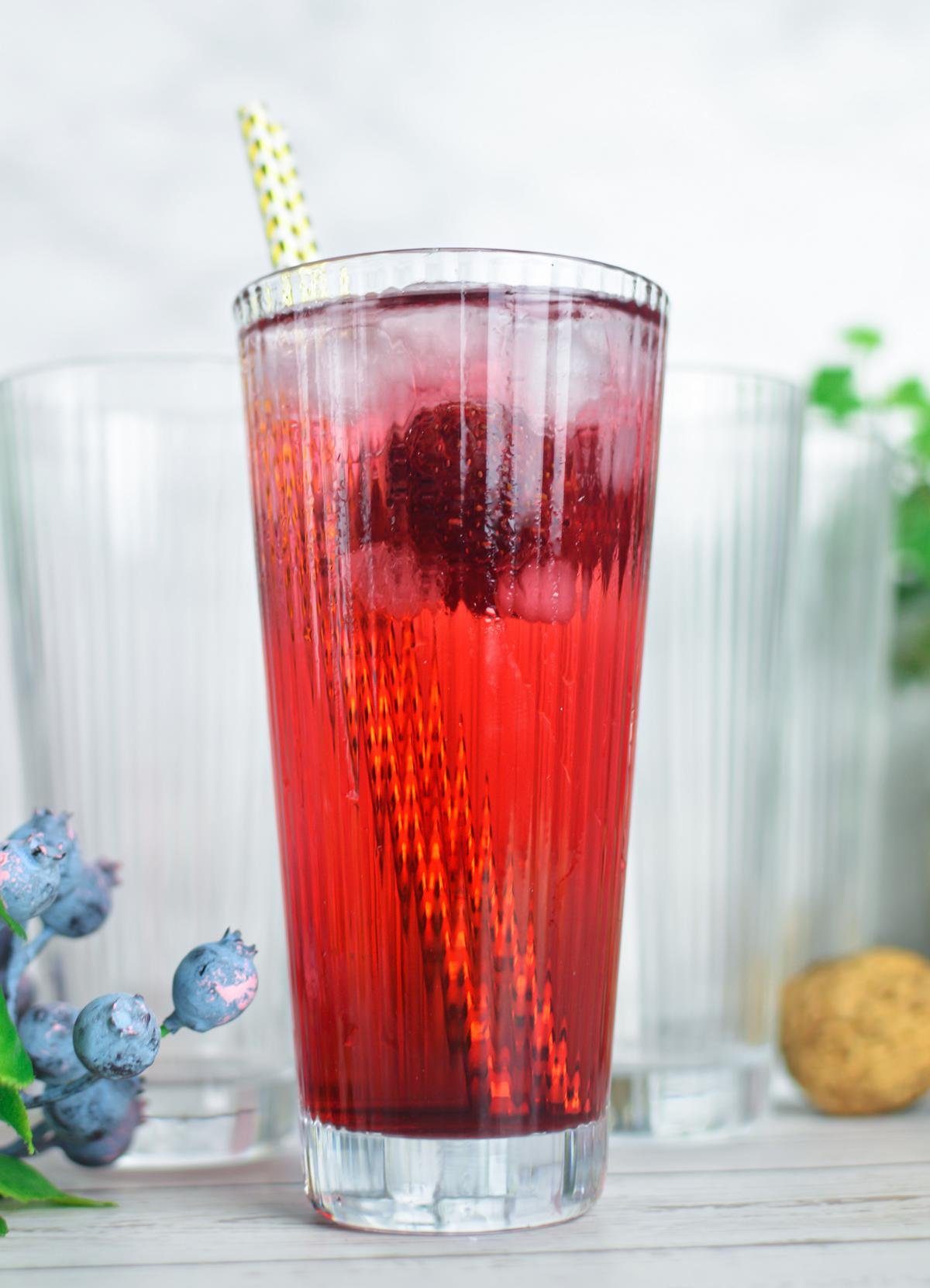 Sendez Longdrinkglas 6 Longdrinkgläser 400ml mit Relief Cocktailgläser Trinkgläser, Glas
