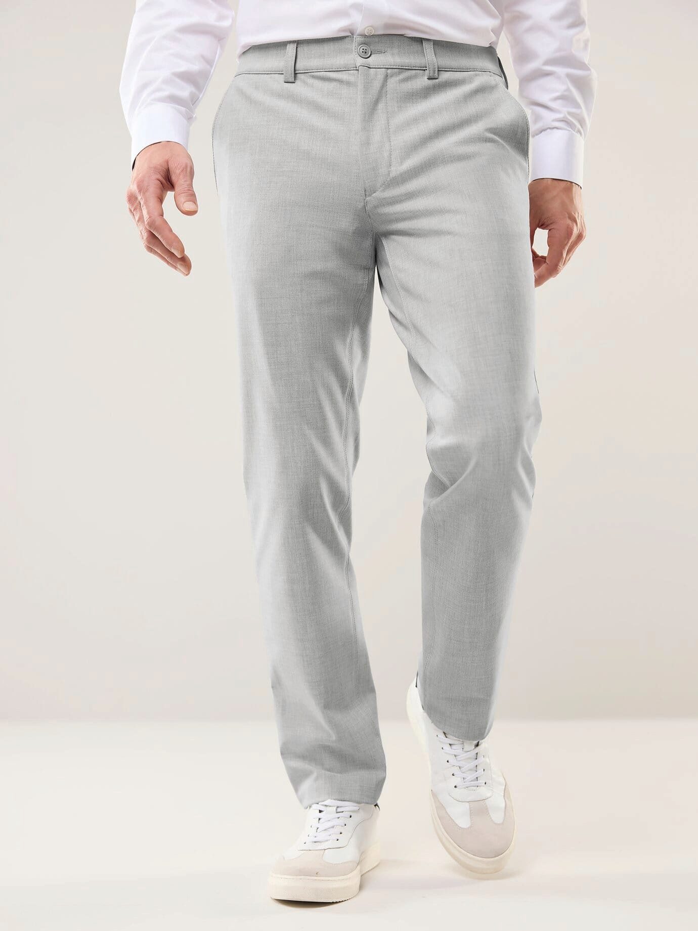 Walbusch Chinohose Herren Modern Fit Hose schnelltrocknend Wasserabweisende Chinohose mit 360°-Stretch, knitterfrei, pflegeleicht