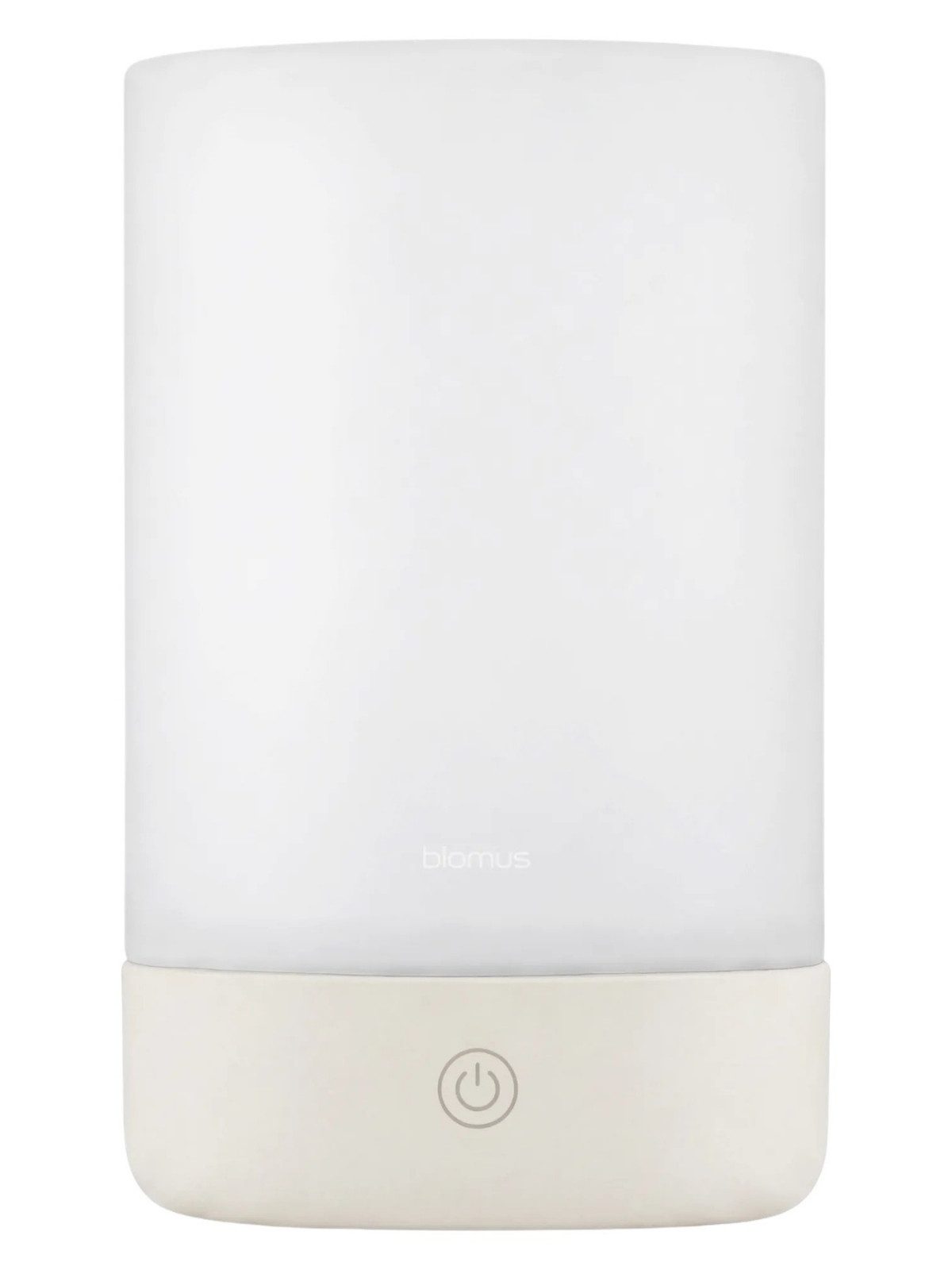 blomus Tischleuchte CALMA Mobile LED Leuchte silk gray M 19cm