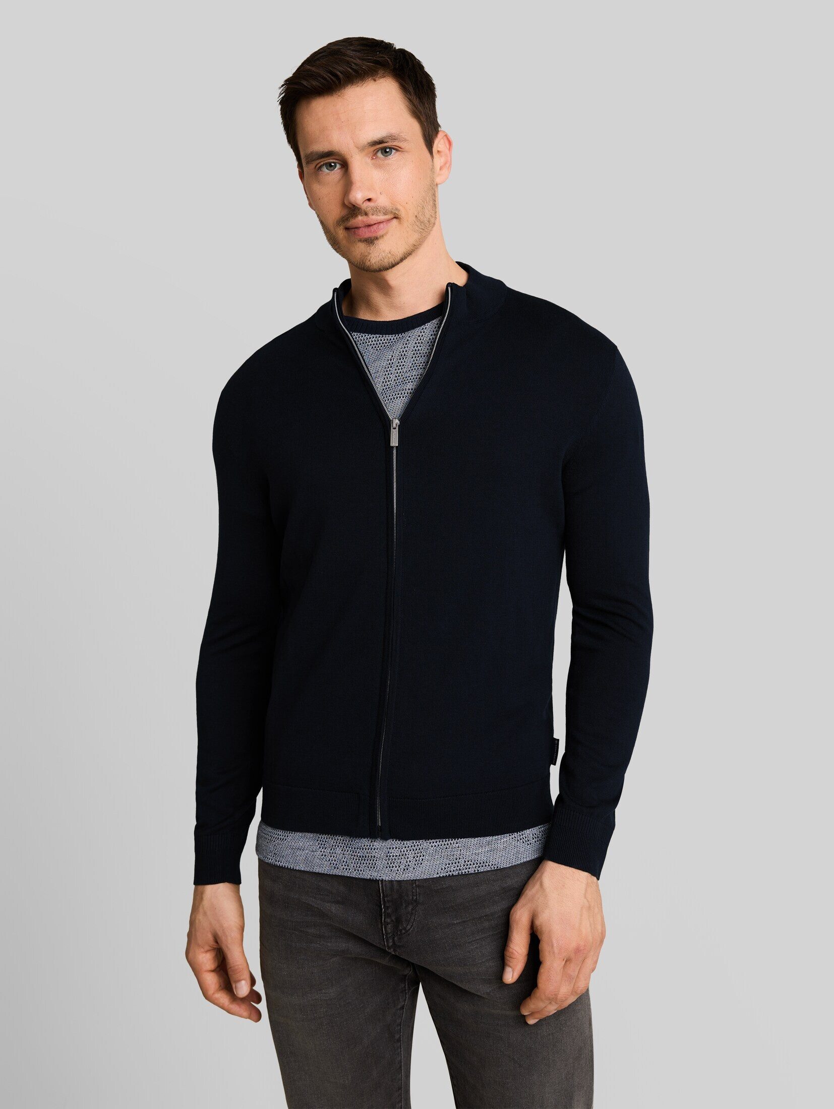 TOM TAILOR Cardigan Pullover & Strickjacken Strickjacke mit Seidenanteil