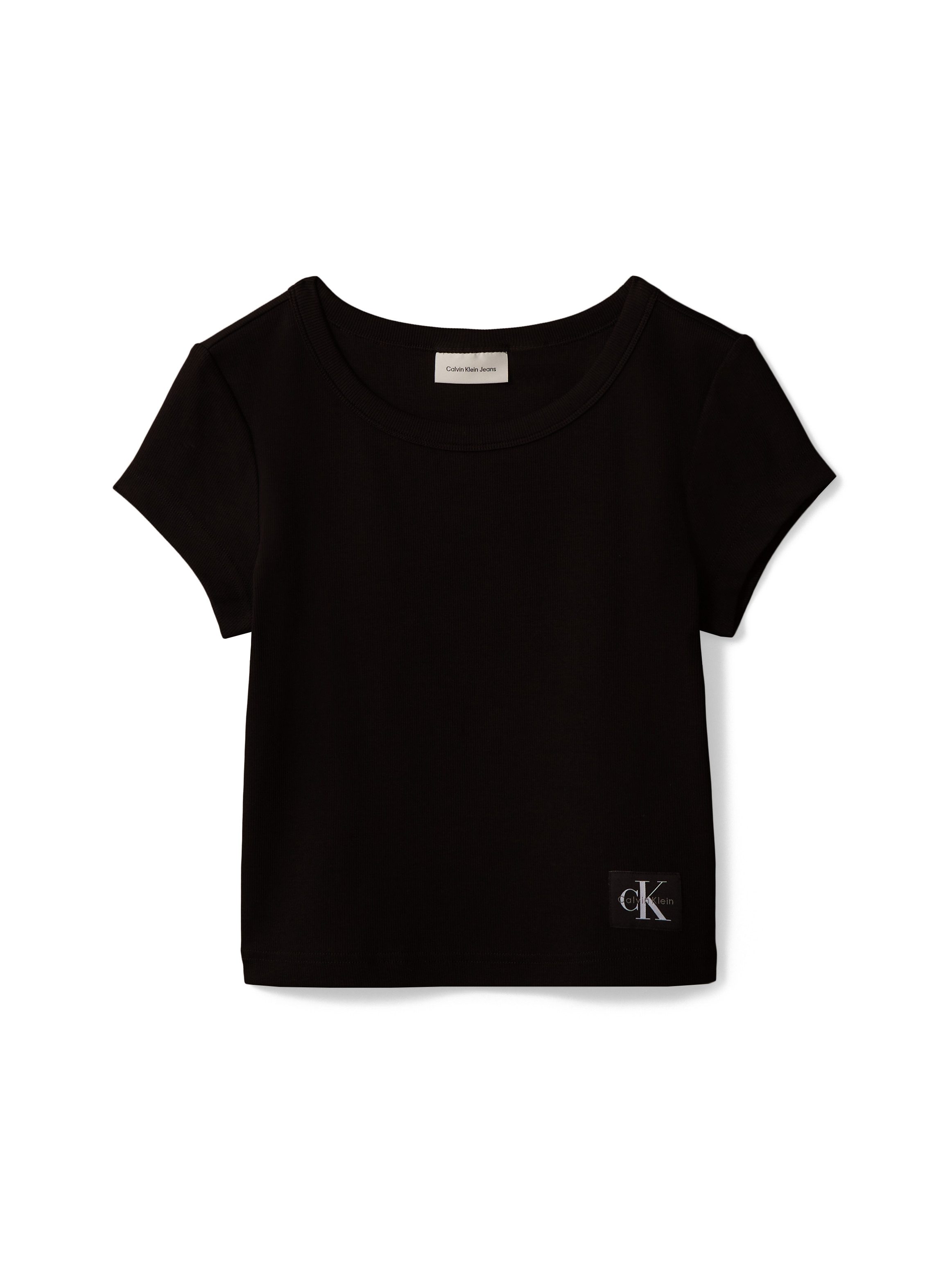 T-Shirt WOVEN LABEL BABY RIB
