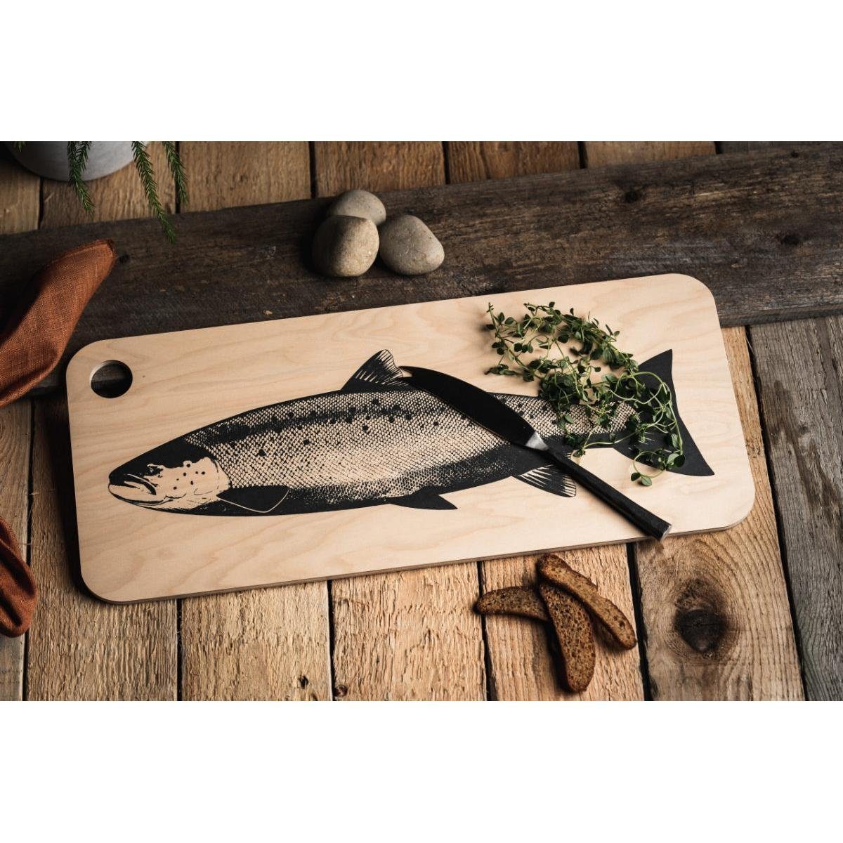 (20x46 Pike Schneidebrett / Schneidebrett The Muurla cm) The Salmon