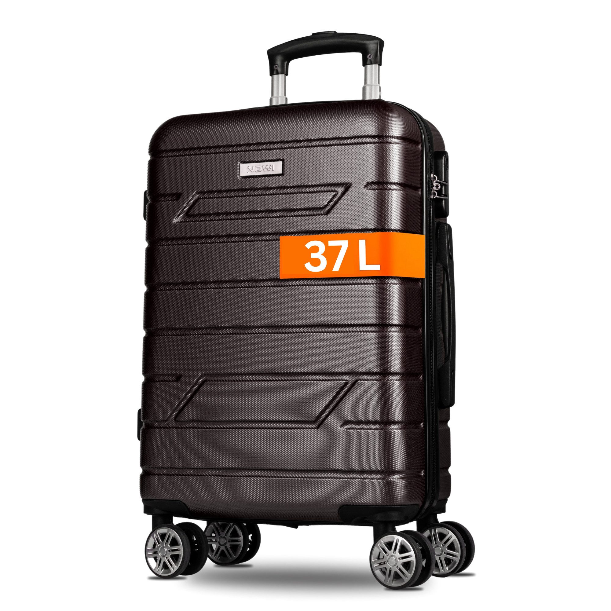 NOWI Koffer Leichter Hartschalenkoffer mit Rollen & Zahlenschloss – Trolley günstig online kaufen