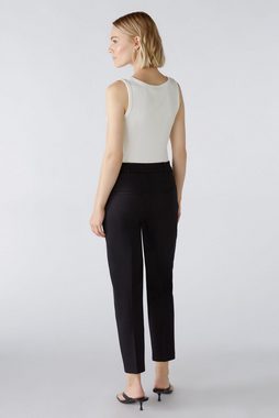 Oui Stoffhose Jerseyhose FEYLIA Slim Fit, cropped