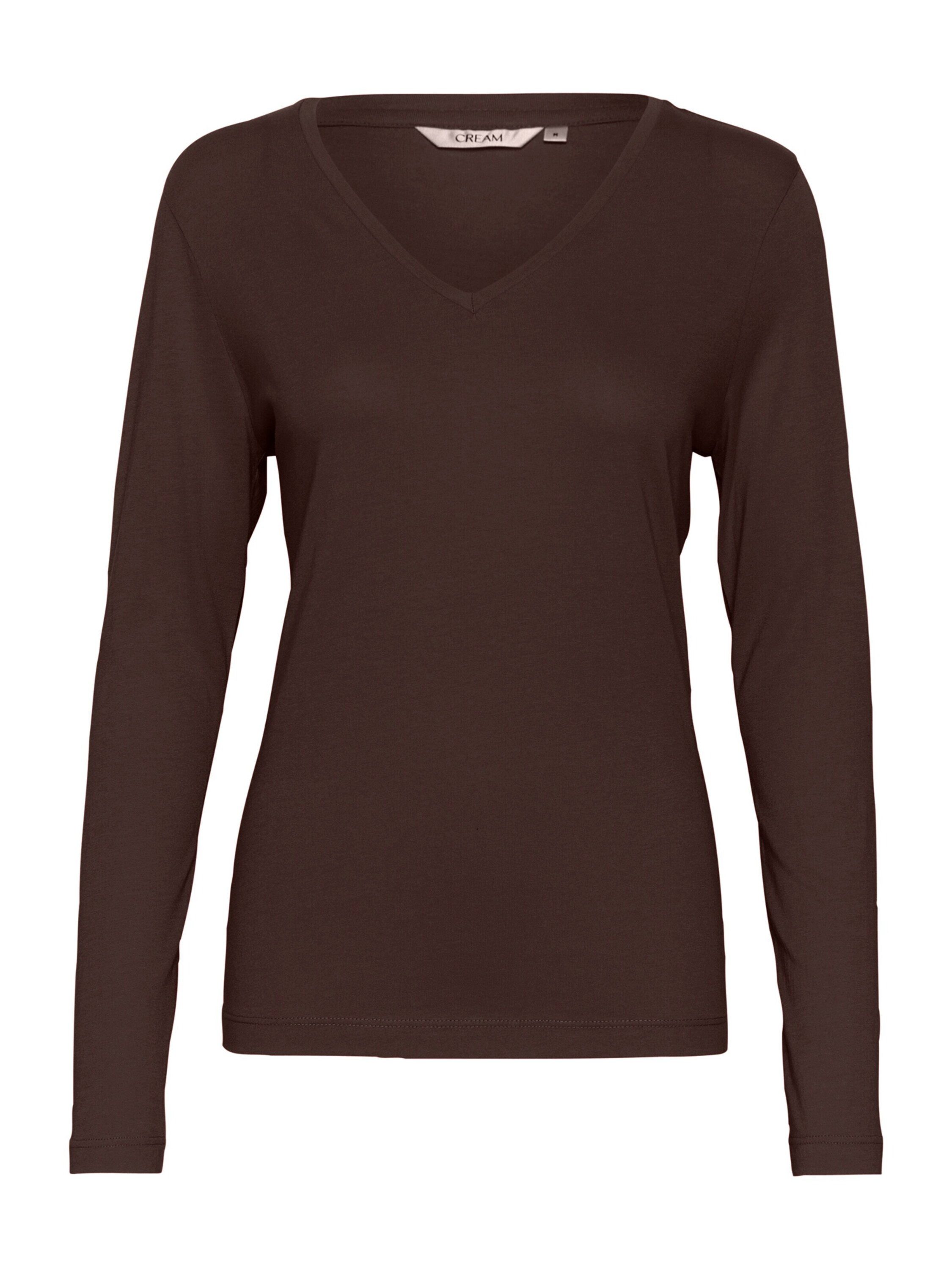 Cream Langarmshirt CR Naia (1-tlg) Plain/ohne Details – Bild 4 von 5