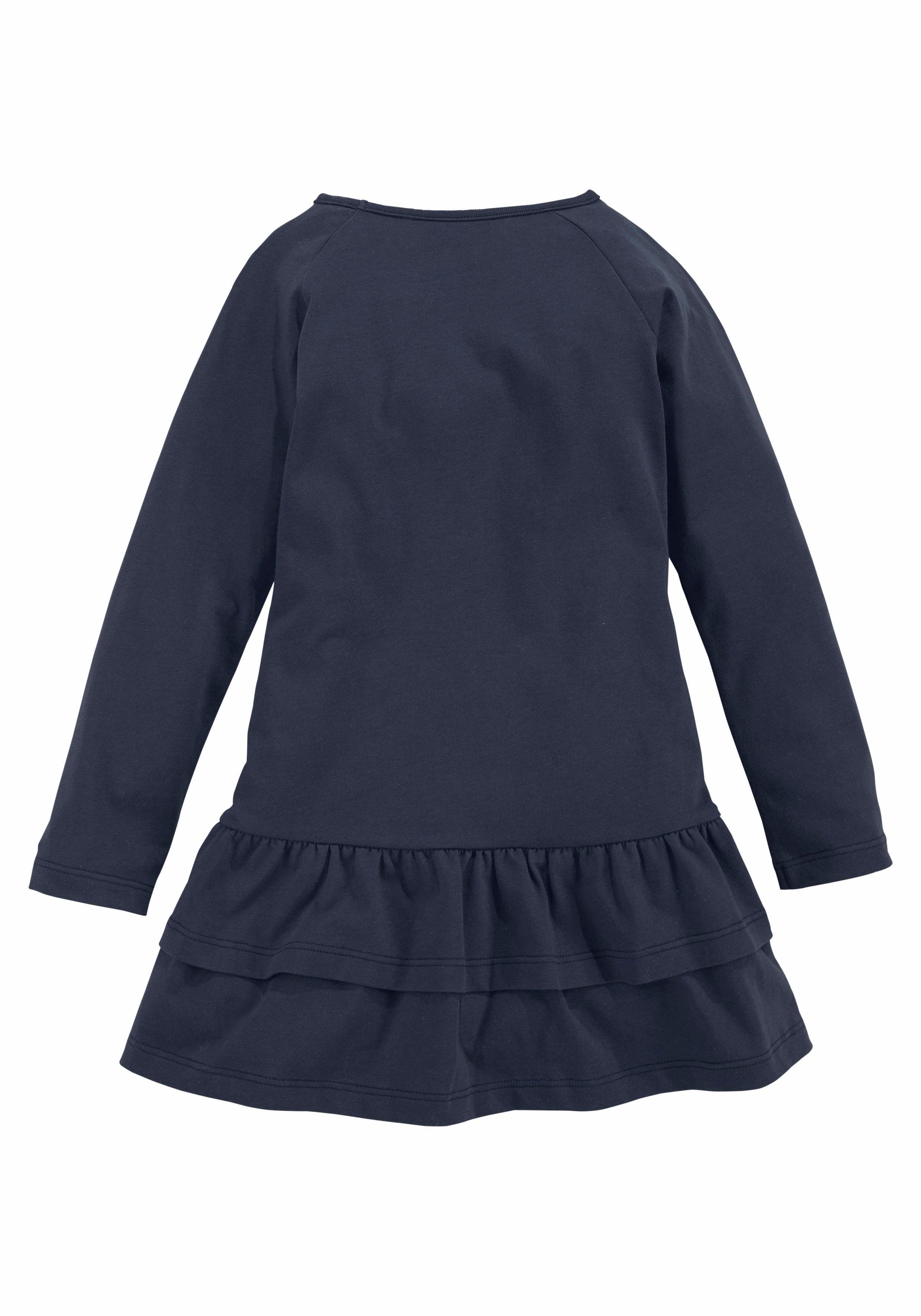 Miss Melody Jerseykleid toller Frontdruck mit Glitzereffekt – Bild 3 von 5
