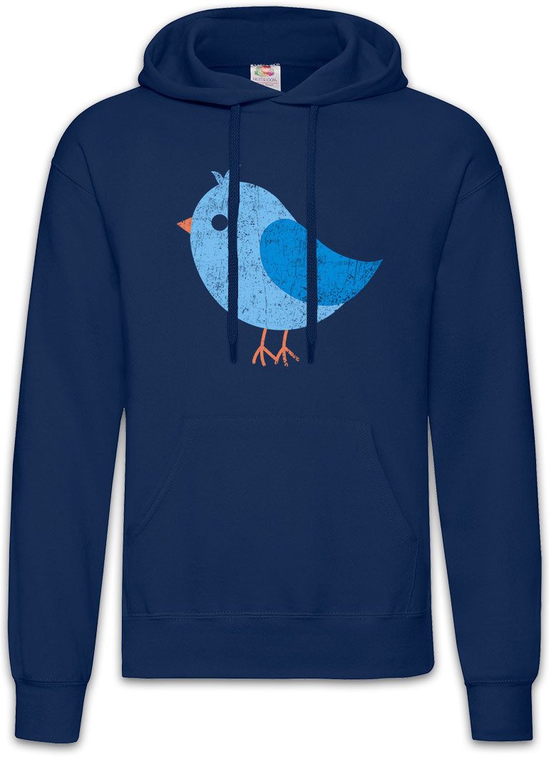 Hoodie Blue Bird Herren Hoodie Sweet Cute Vogel Birdy Vögel Vogelzüchter