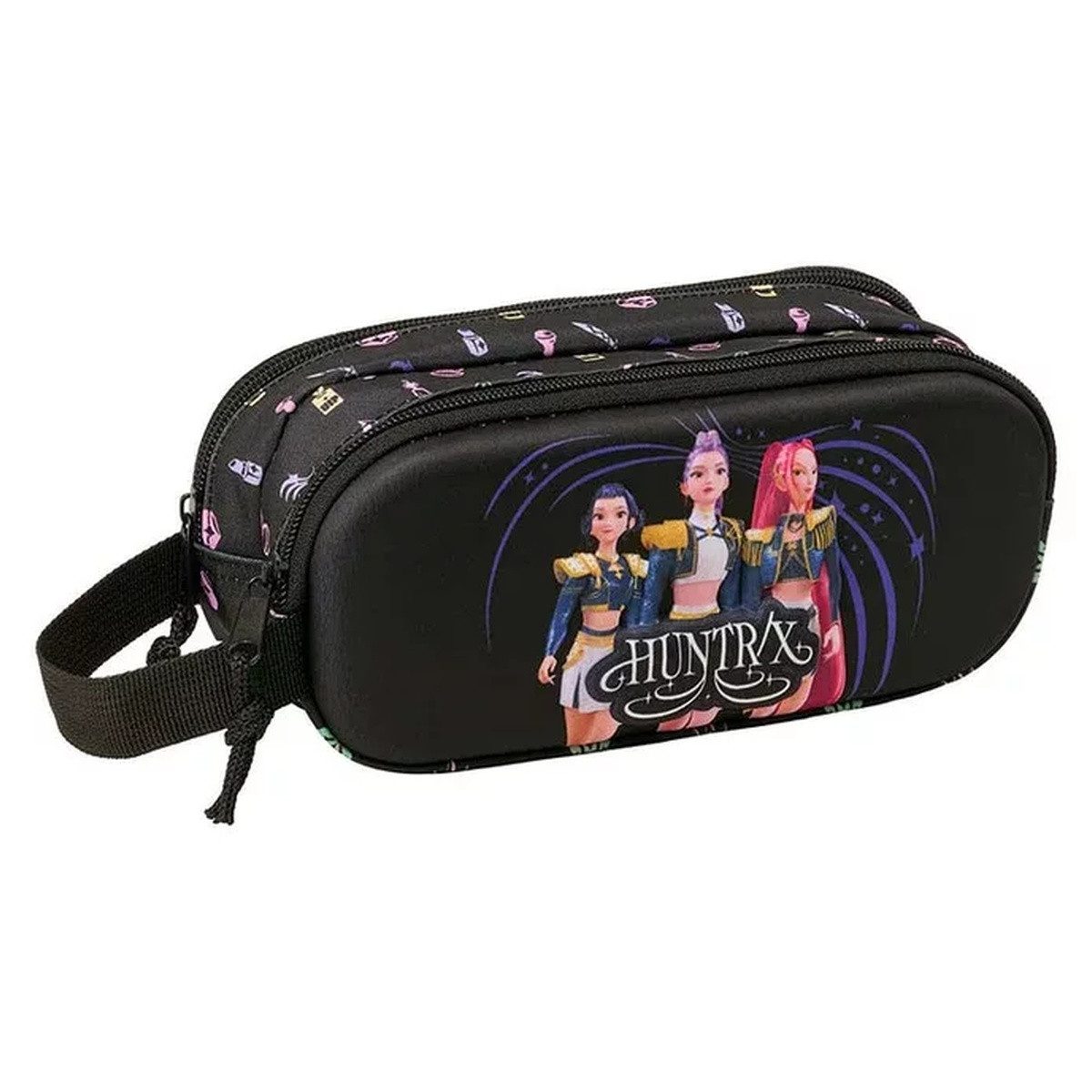 K-Pop Demon Hunters Federmäppchen K-pop Demon Hunters Sound 2-Fach 3D Federmäppchen 21 cm