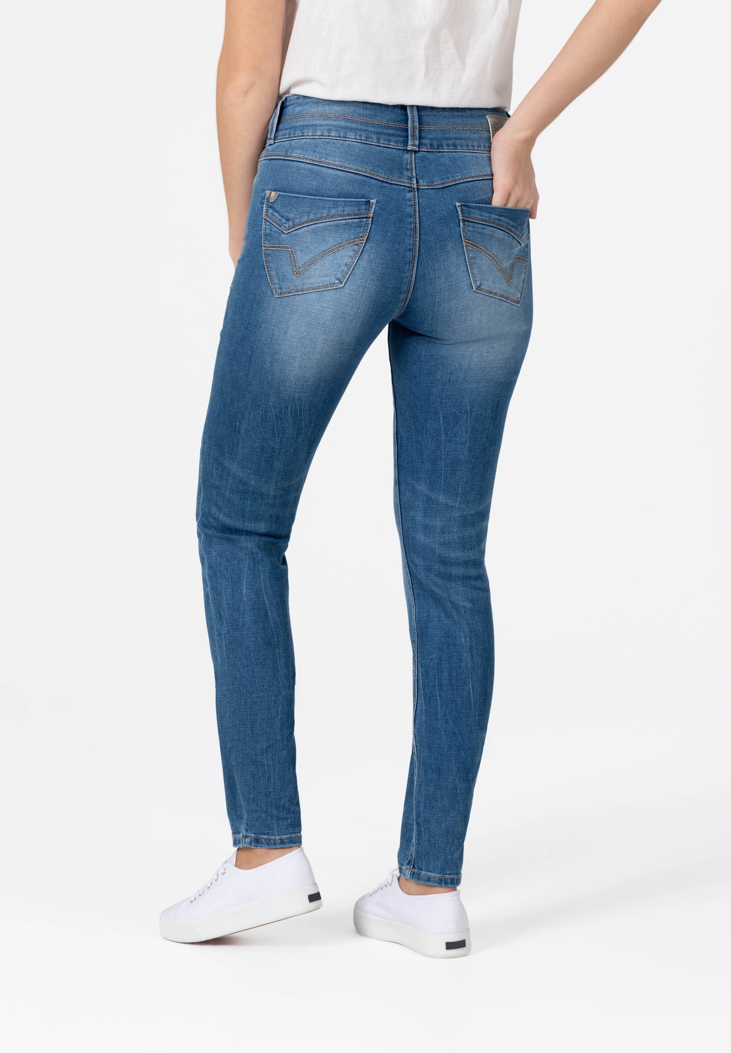 Slim EnyaTZ TIMEZONE Womenshape Slim-fit-Jeans