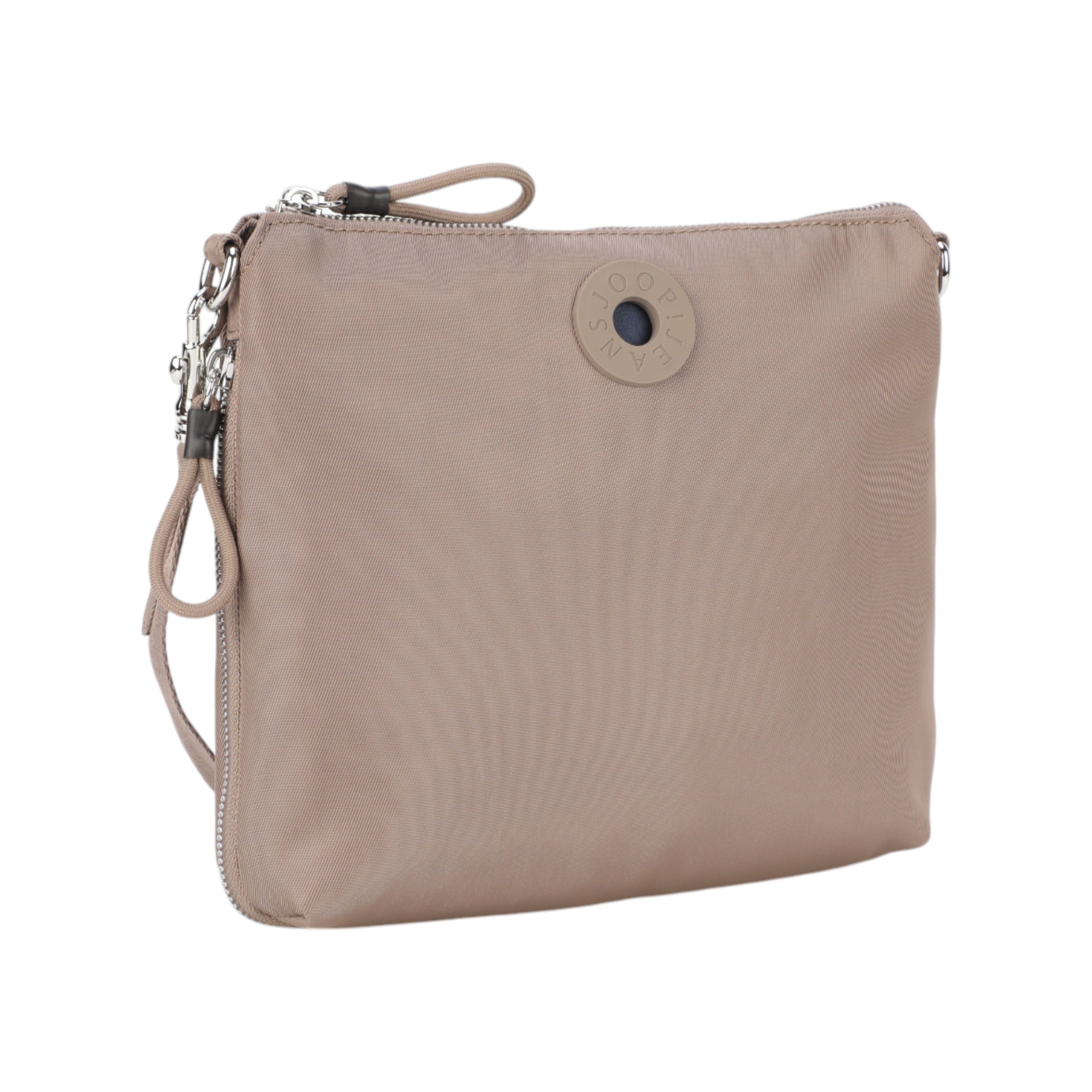 Joop Jeans Schultertasche giocoso 1.0 letizia shoulderbag mhz, Damen Handtasche, Shoulder Bag mit Logoemblem