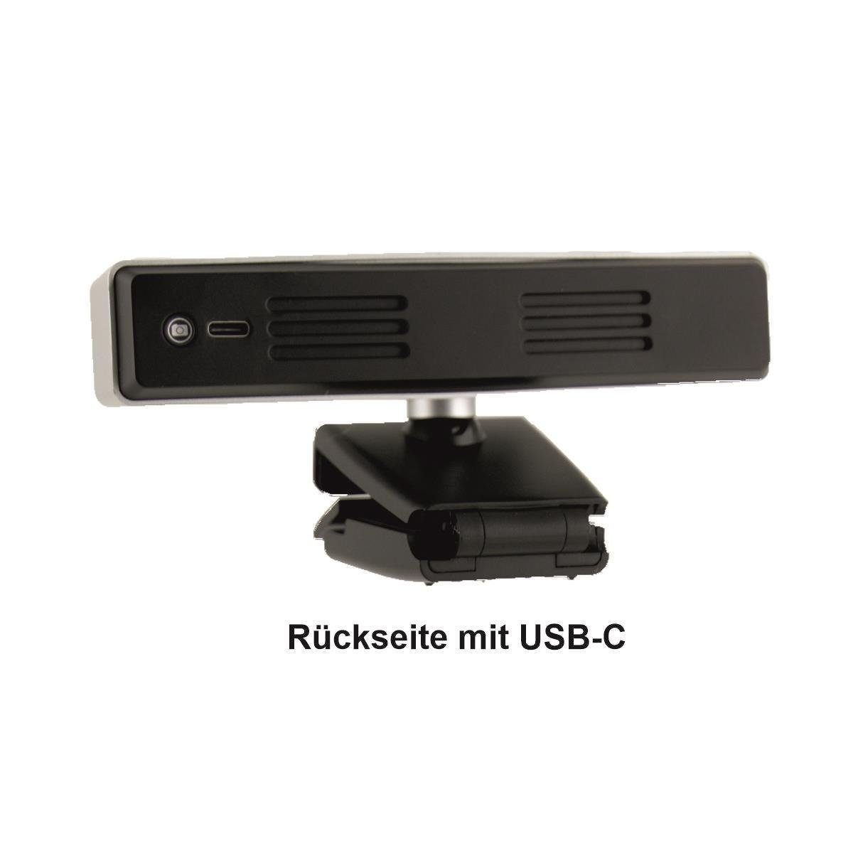 Blizzard Office Blizzard A-355S Webcam 2K Full HD-Webcam (QHD 2K, kein NW, QuadHD-Kamera)