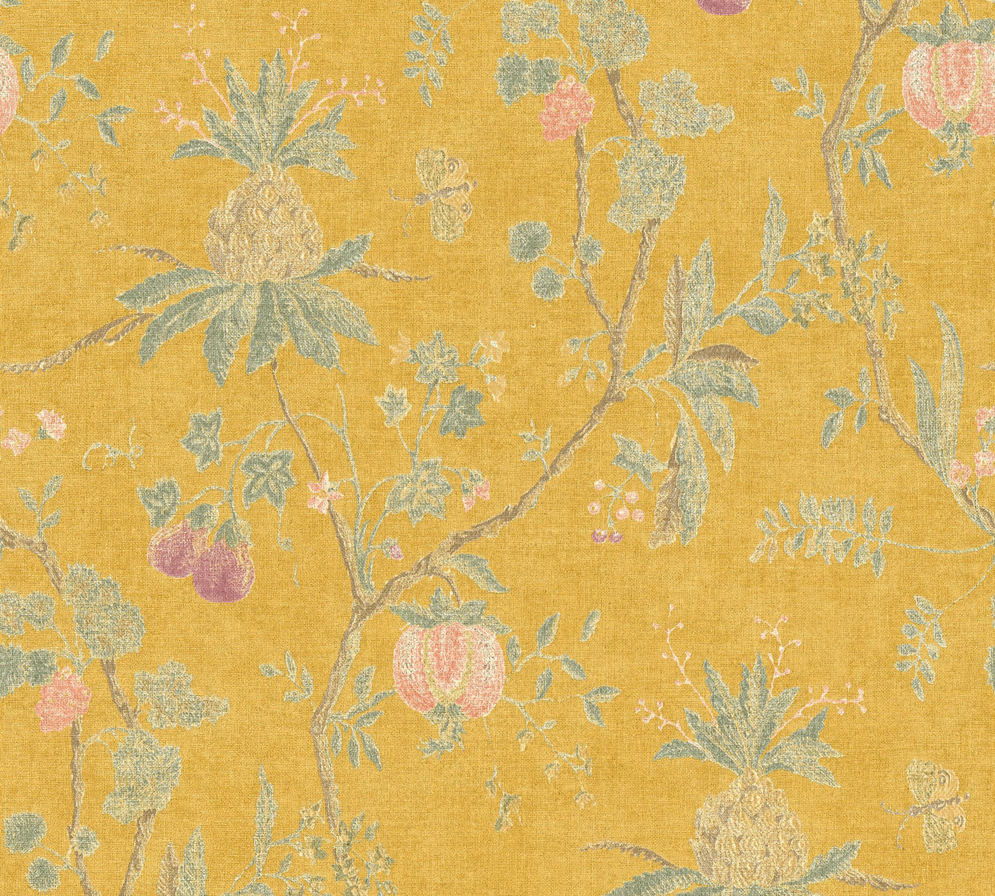 living walls Vliestapete Paradise Garden, leicht strukturiert, floral, gebl günstig online kaufen