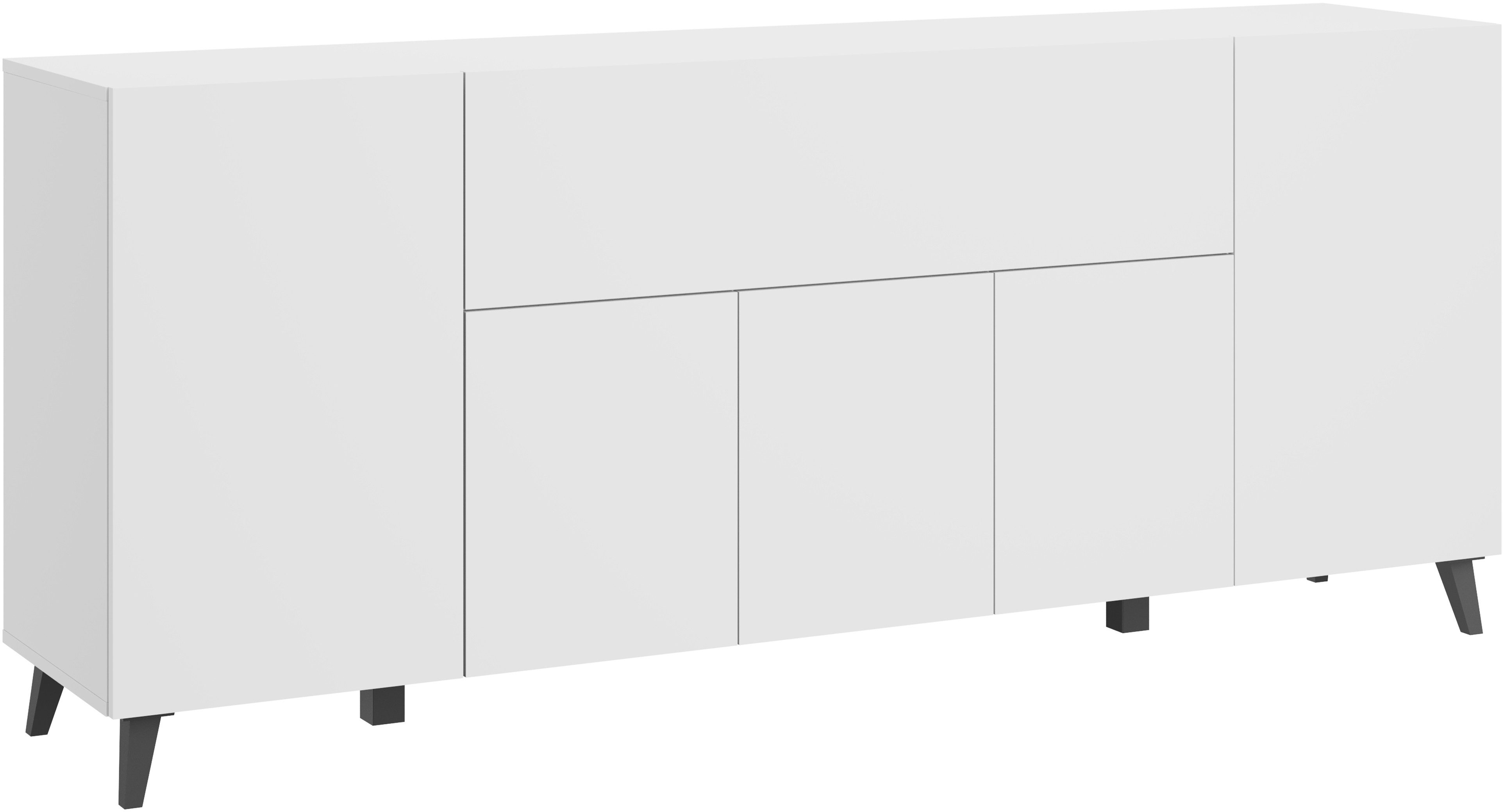 Home affaire Sideboard SIDEBOARD PHUKET II, Stilvolle, grifflose kommode, B günstig online kaufen