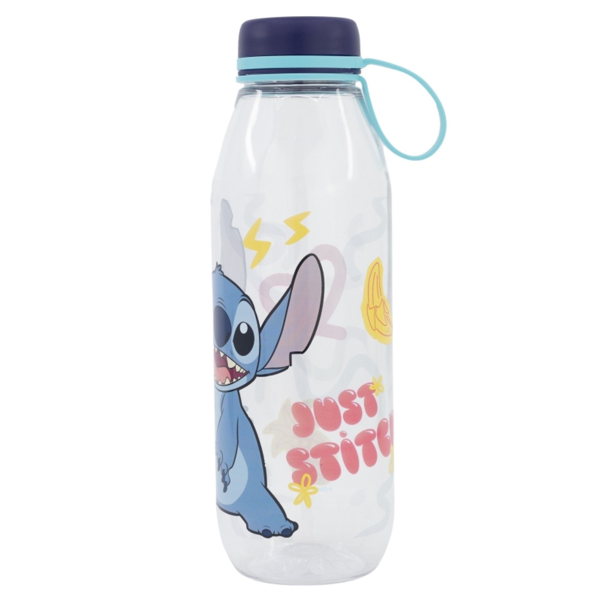 Lilo & Stitch Trinkflasche Stitch Wasserflasche für Kinder Leicht, robust & auslaufsicher