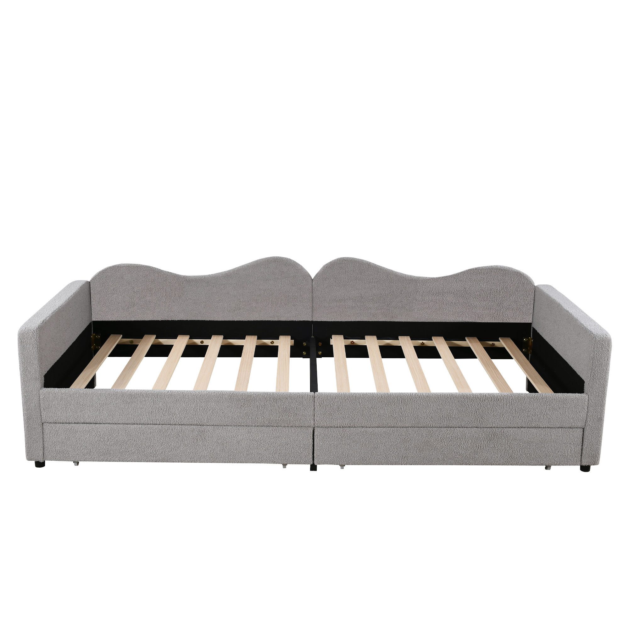 OKWISH Kinderbett Polsterbett, Schlafsofa Jugendbett Gästebett günstig online kaufen