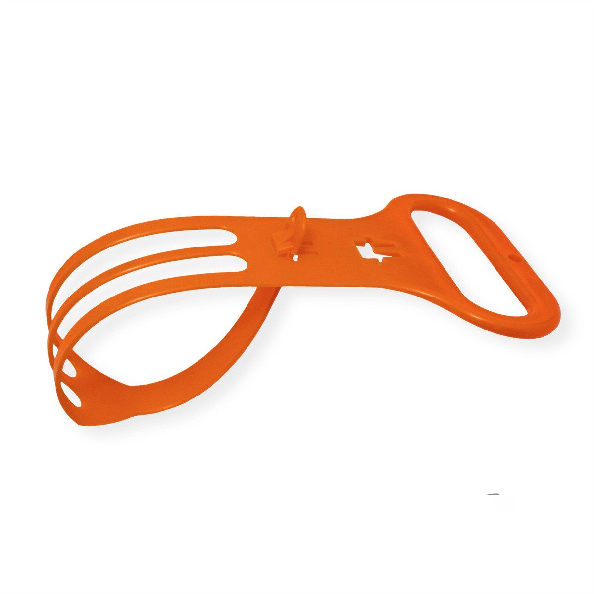 Bachmann Kabeltragehilfe, PVC, orange Kabeltrommel, für Leitungen und Schläuche, 394.179
