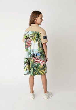 Gulliver A-Linien-Kleid mit blumigem Print