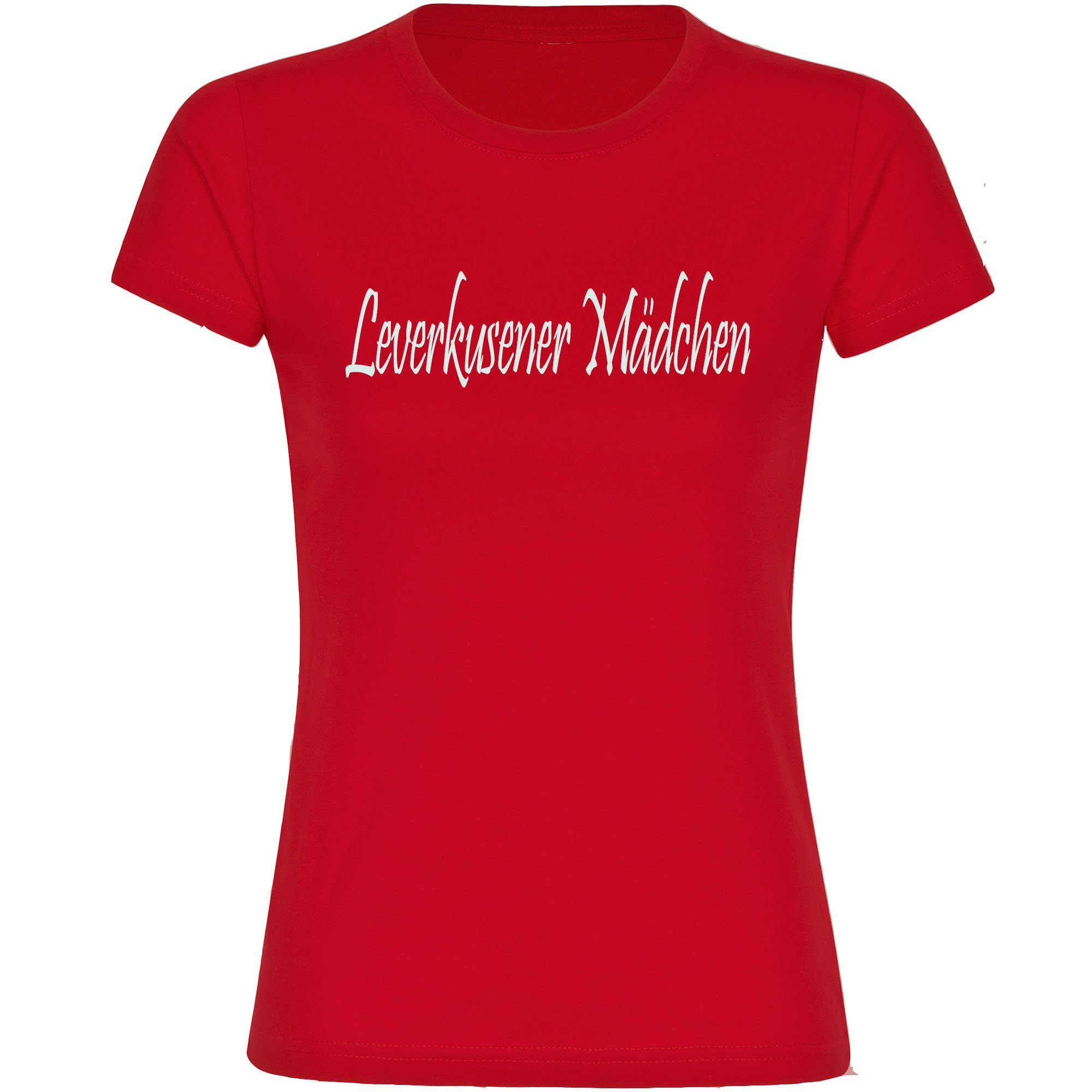 multifanshop T-Shirt Kinder Leverkusen - Leverkusener Mädchen - Boy Girl