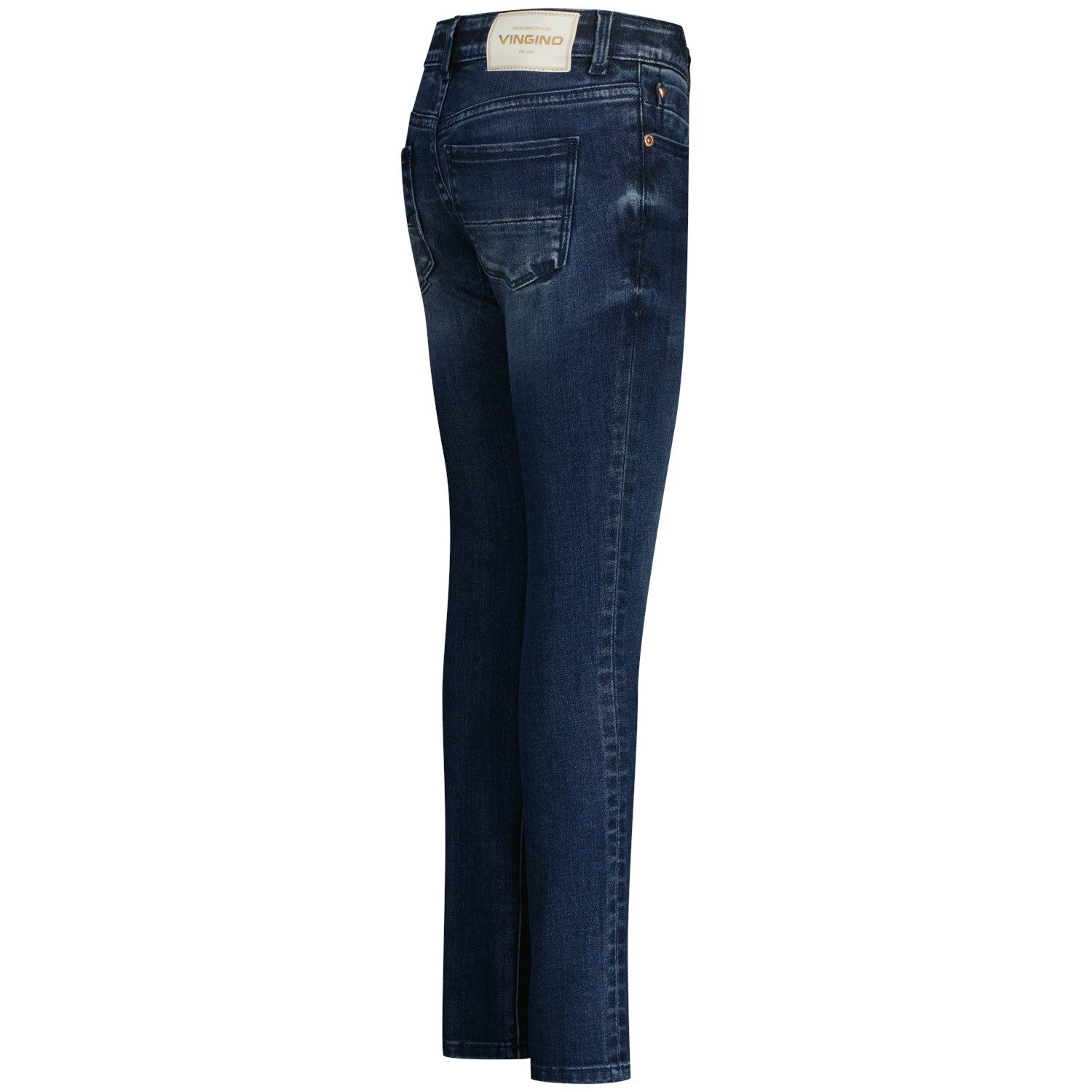 Vingino Skinny-fit-Jeans 5-Pocket-Style, mit Stretch, für Girls – Bild 4 von 5