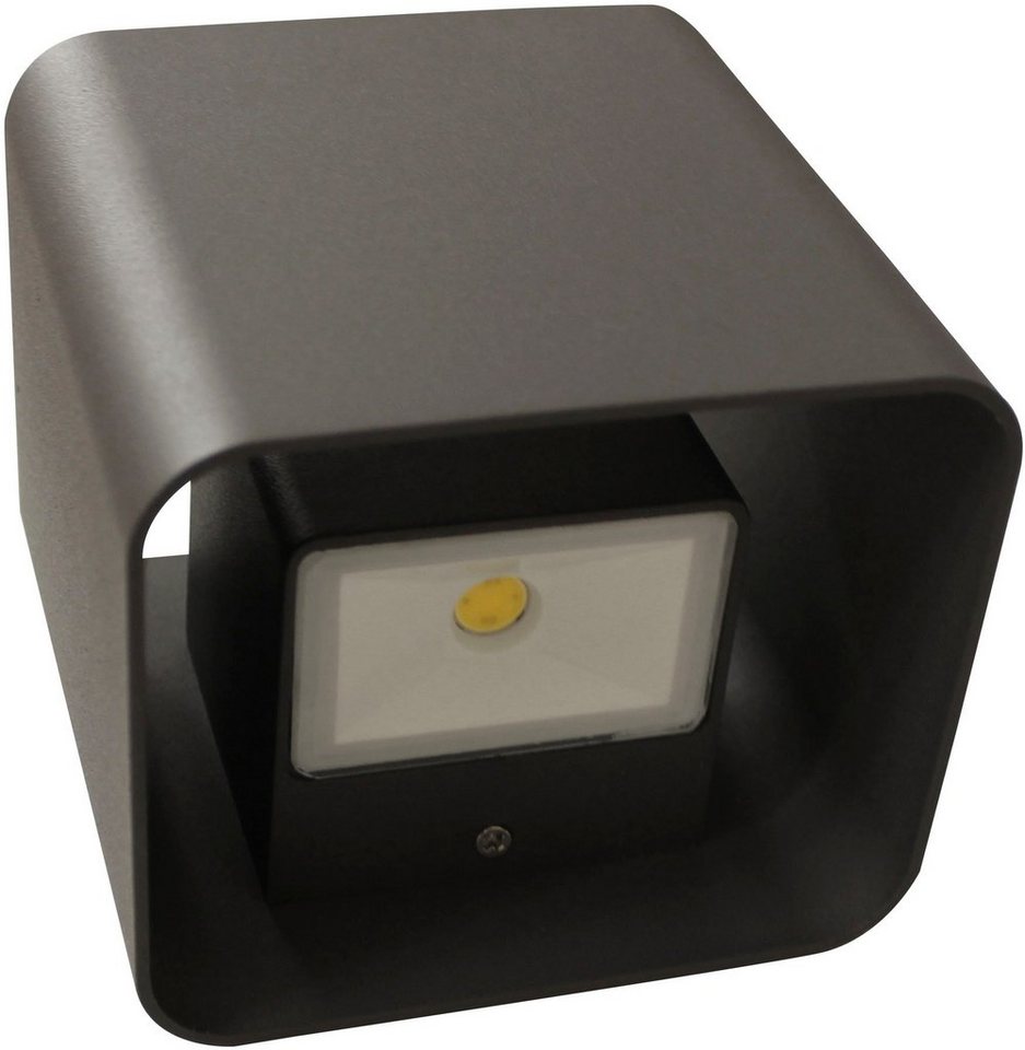 ECO-LIGHT Außen-Wandleuchte DODD, LED fest integriert, Warm-Weiße LED