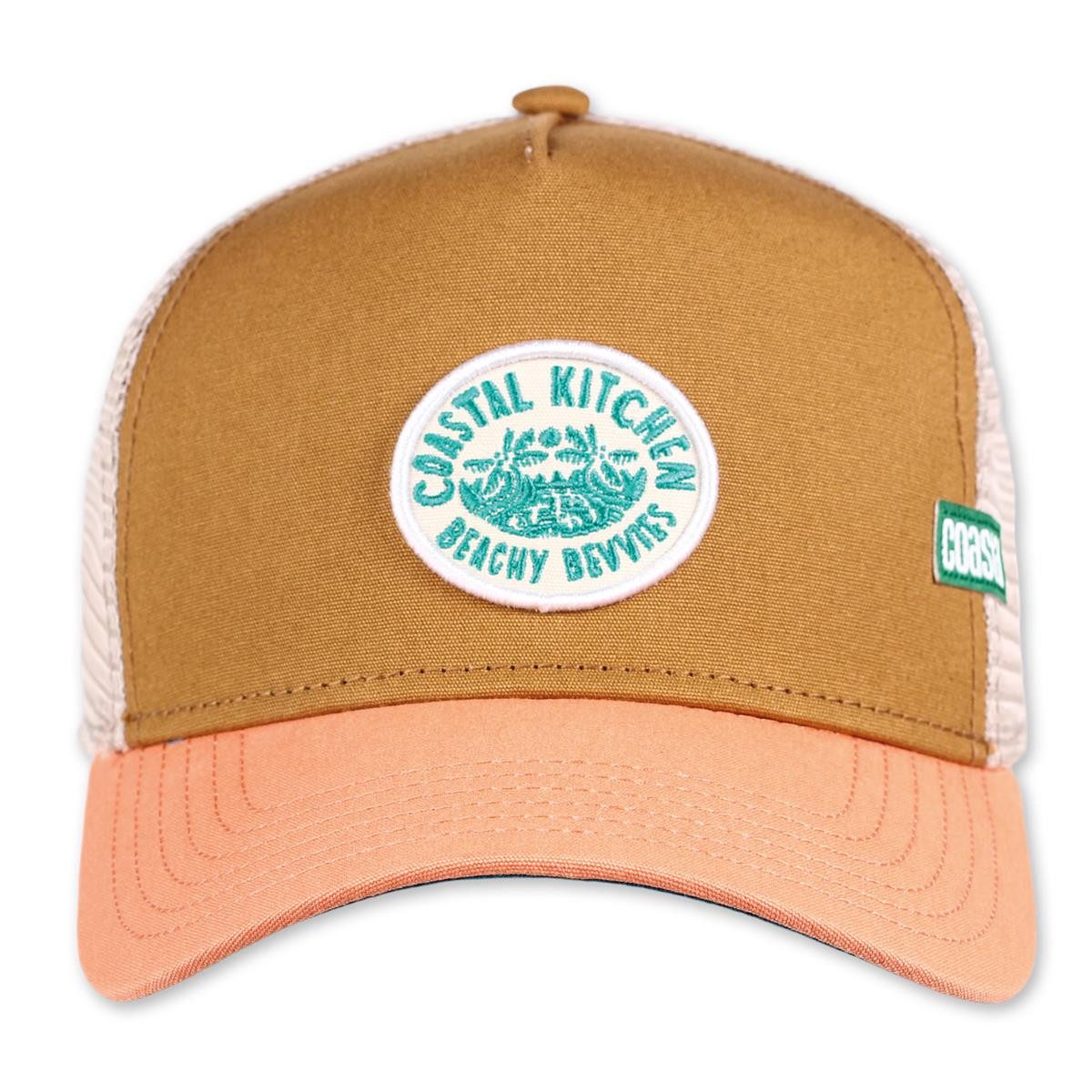 Coastal Trucker Cap Coastal HFT Trucker Cap Beach Bevvies Doe/Light Orange (Basecap, Meshcap, Trucker Kappe)