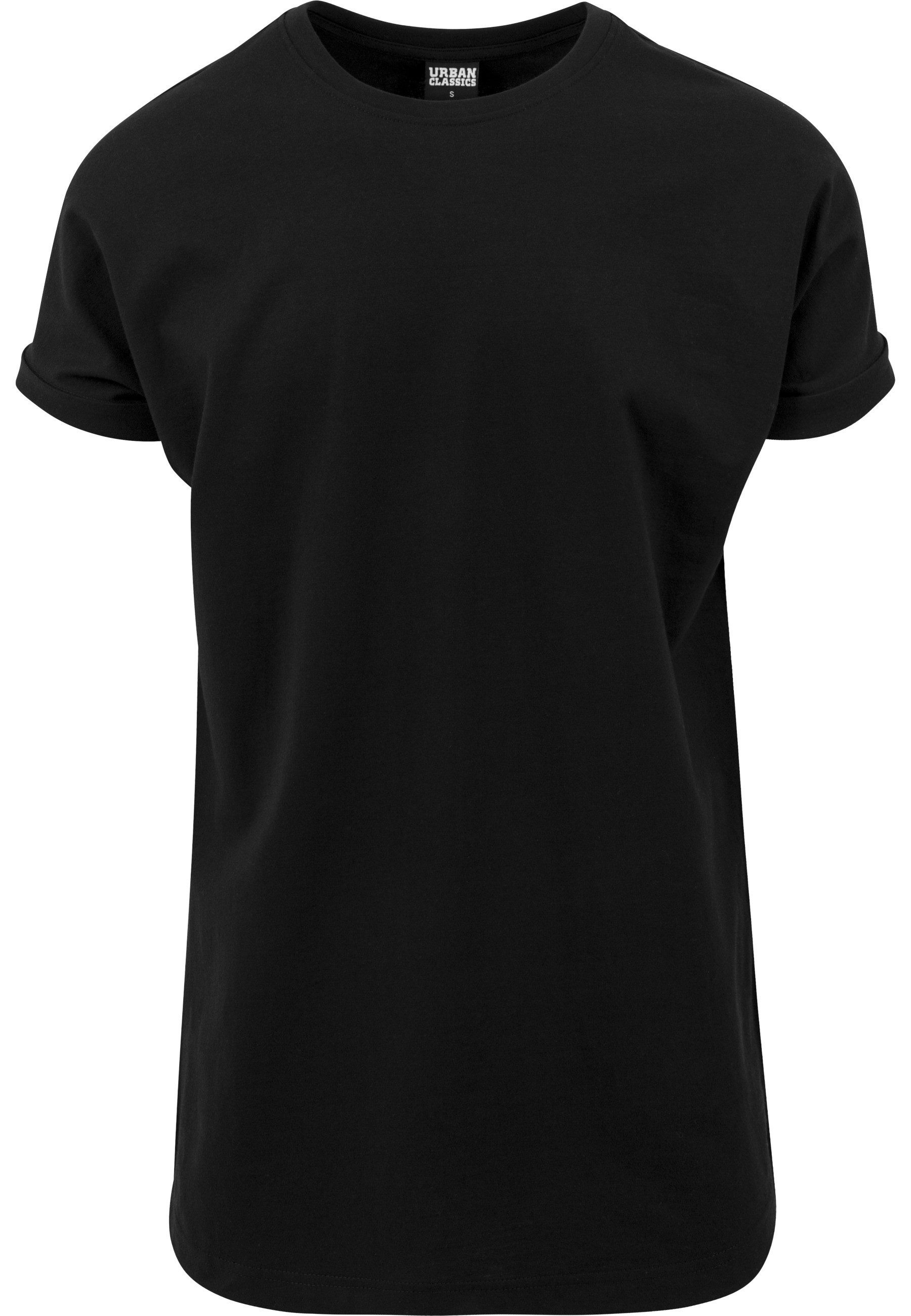 URBAN CLASSICS T-Shirt Urban Classics Herren Long Shaped Turnup Tee (1-tlg)