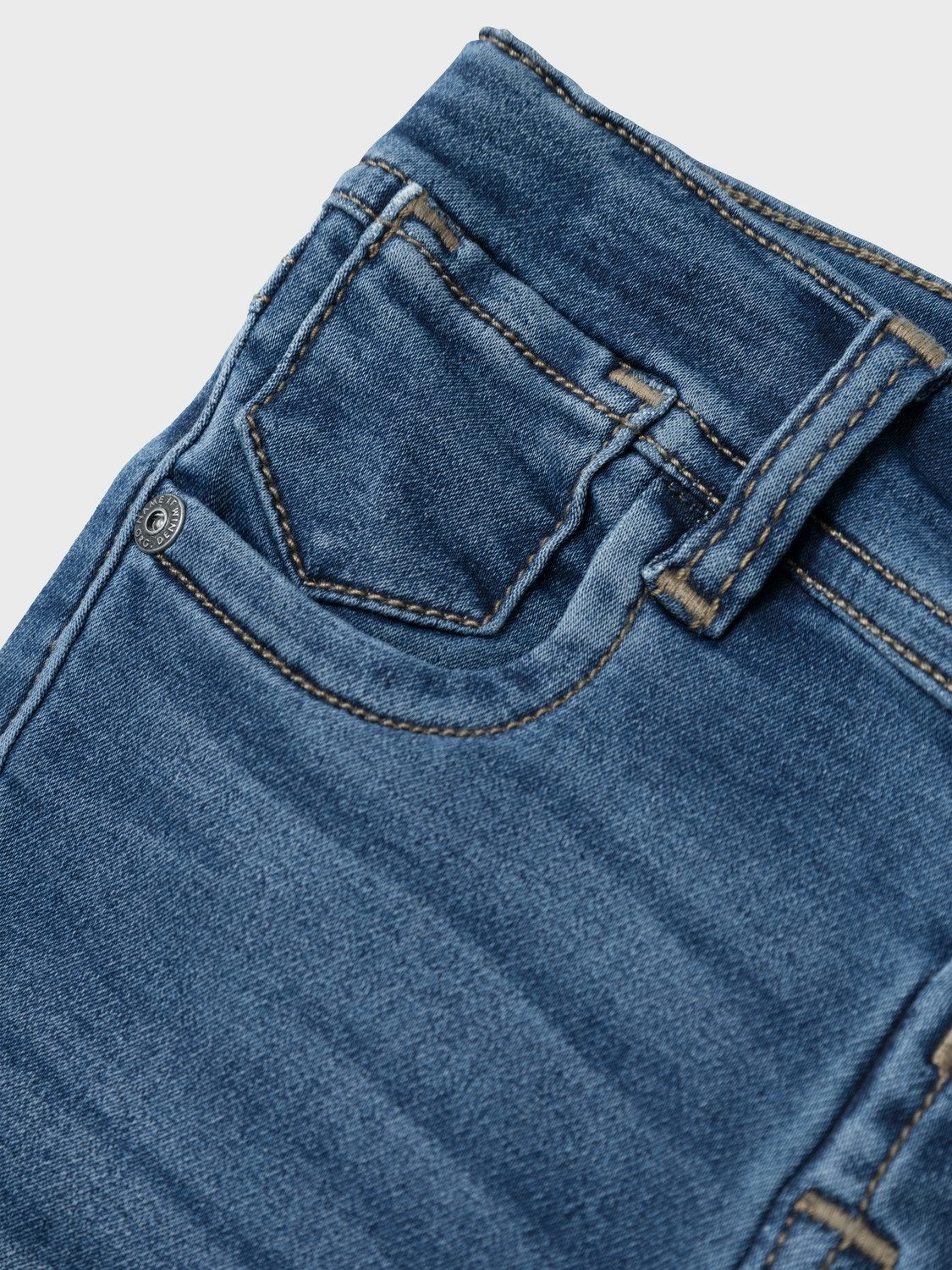 Name It Slim-fit-Jeans NMMSILAS SLIM SWE JEANS 8001-TH NOOS