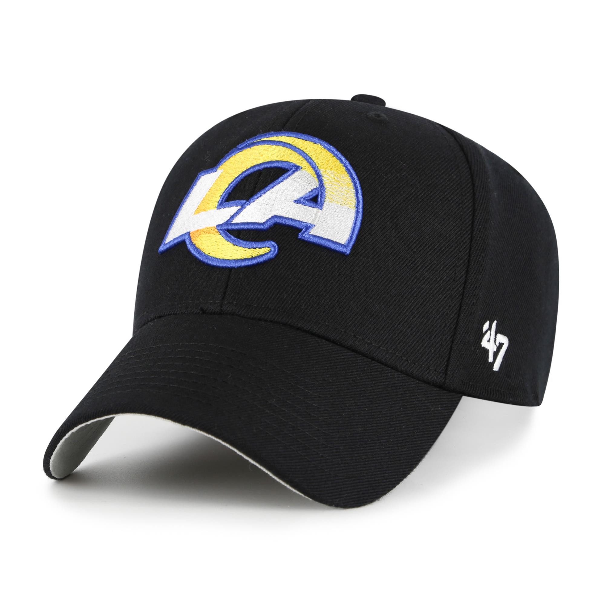 '47 Brand Baseball Cap '47 Brand NFL Cap Los Angeles Rams '47 MVP (Basecap, Basecap) Schirmunterseite Weiß